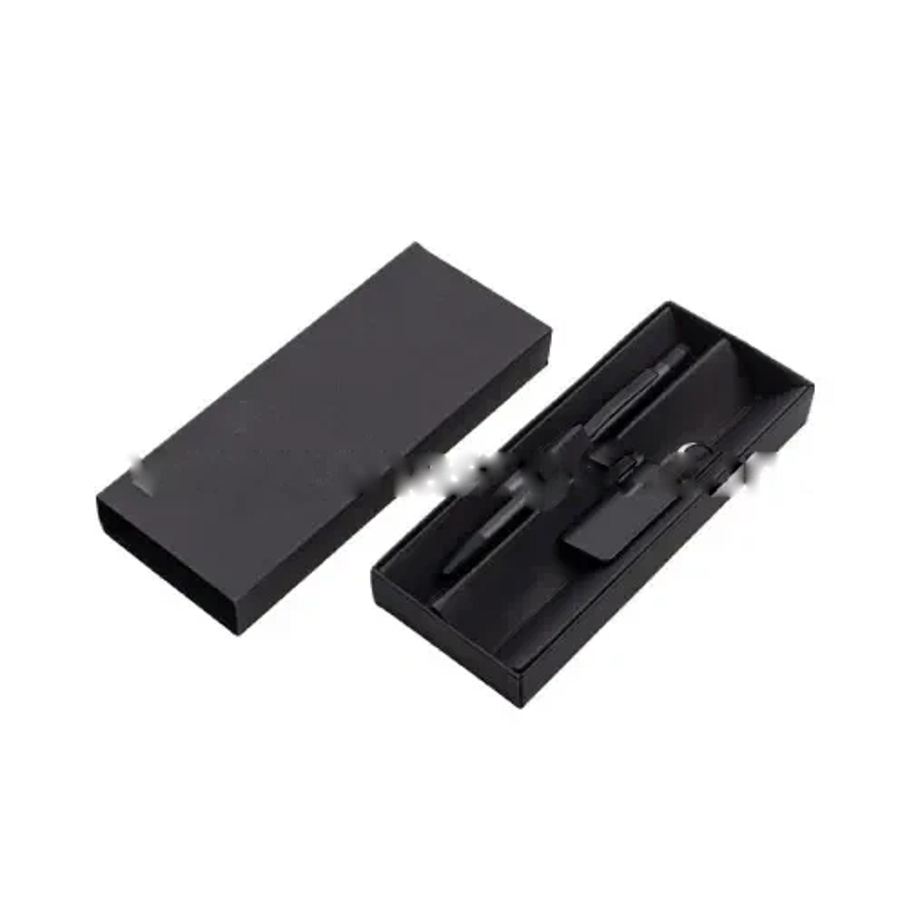 Gift Set of RCS Recycled Aluminum Pen and Keychain