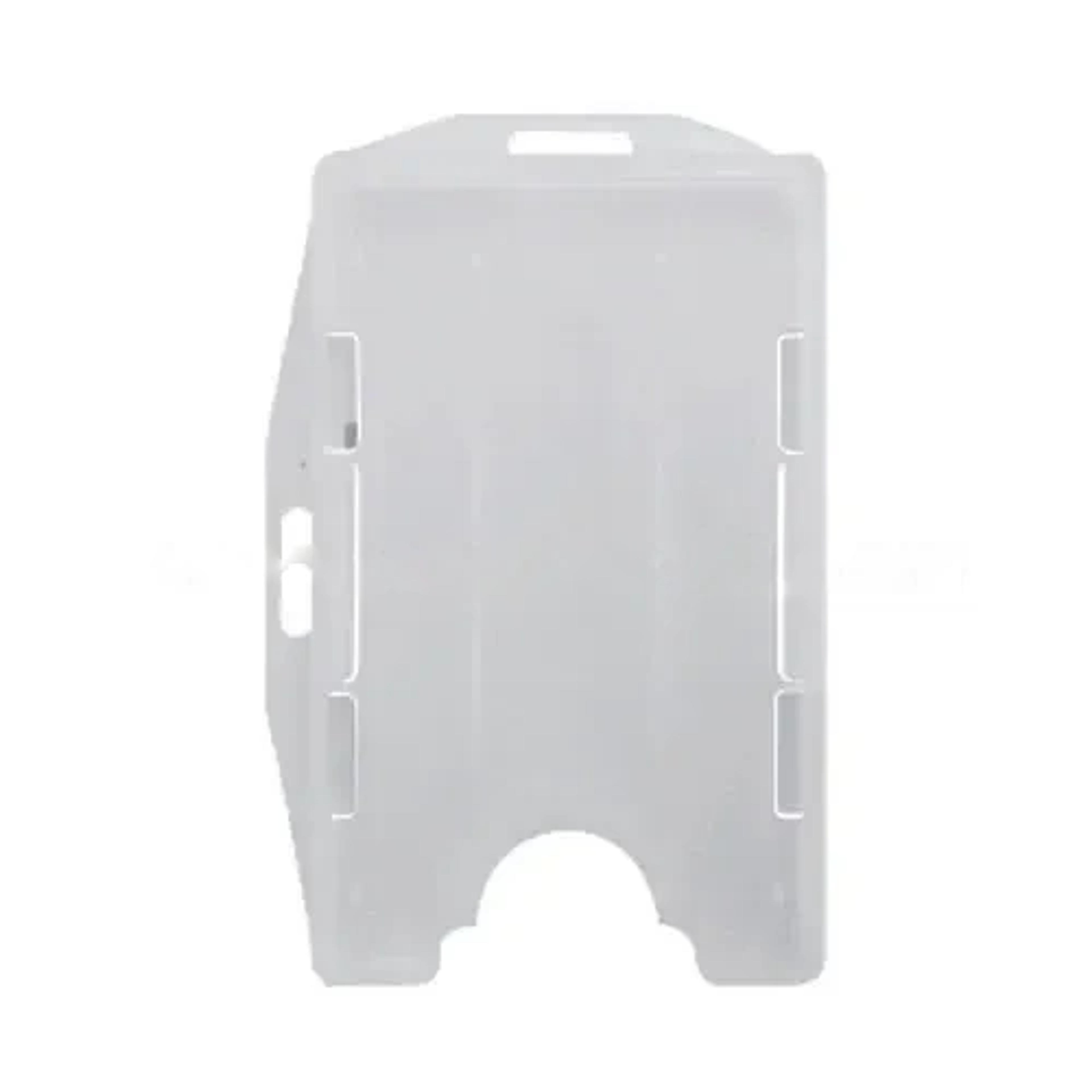 Double Side Curved PVC Card Holder
