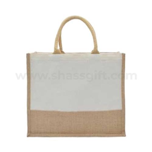 Jute Lamination Canvas Bag