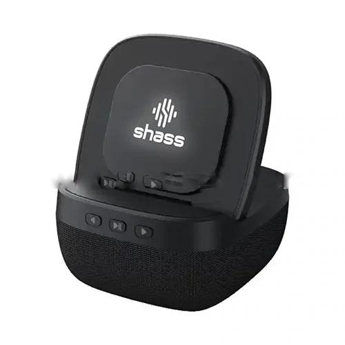 Wireless Speaker Charger BT With Folding Stand And 15W Charger Light up Logo