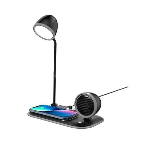 3 In 1 Wireless Charger Lamp With Speaker