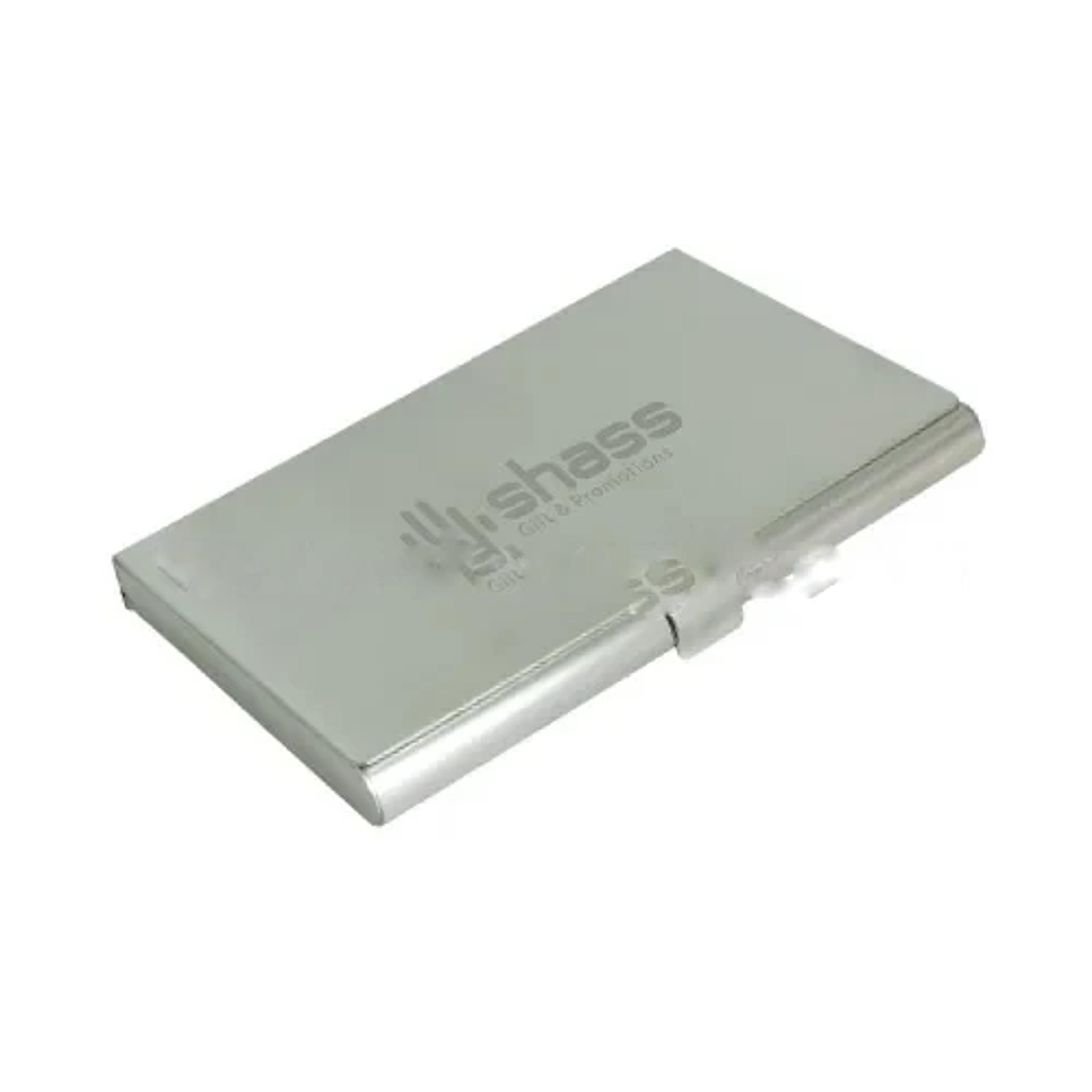 Plain Stainless Steel Card Holder