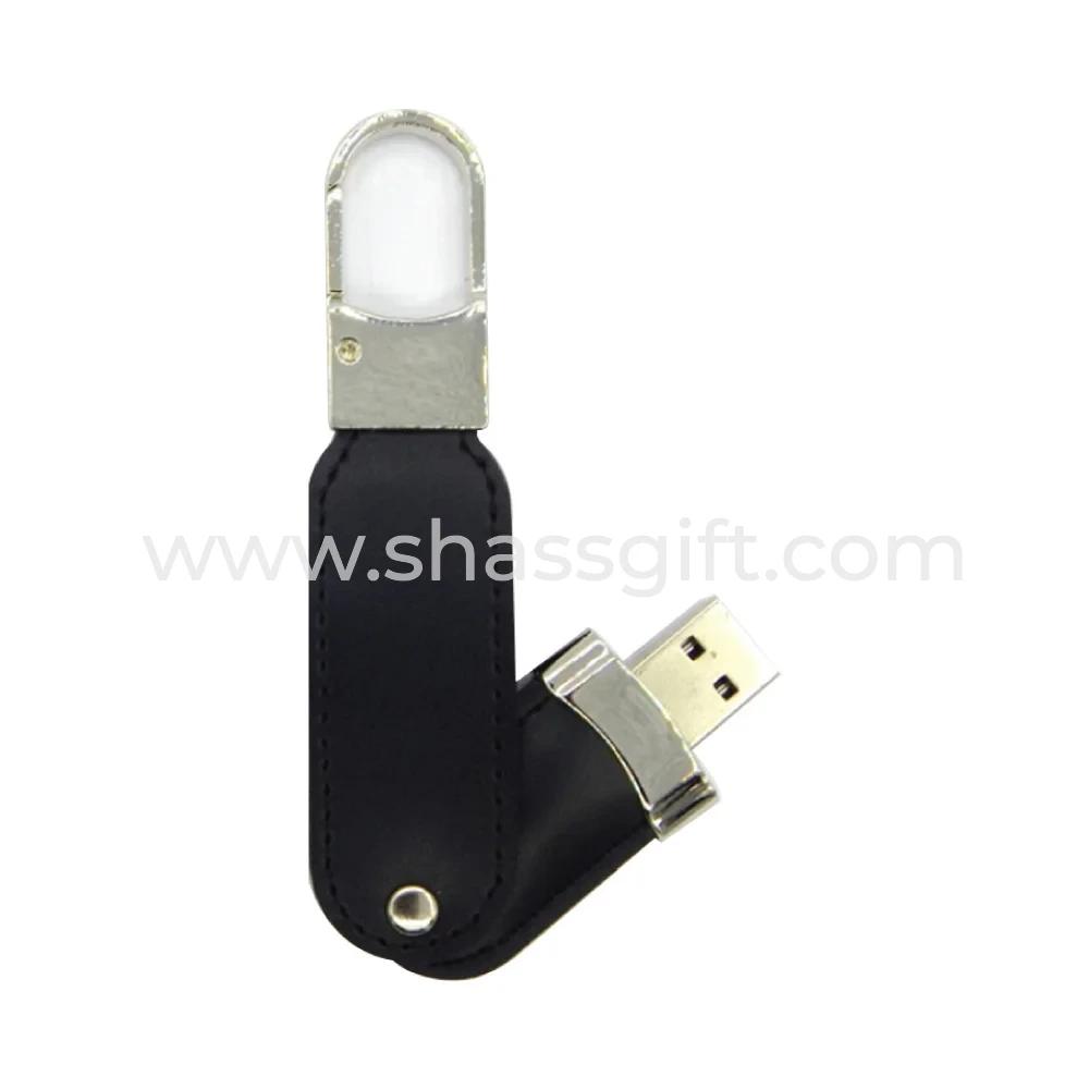 Clip Leather Swivel USB
