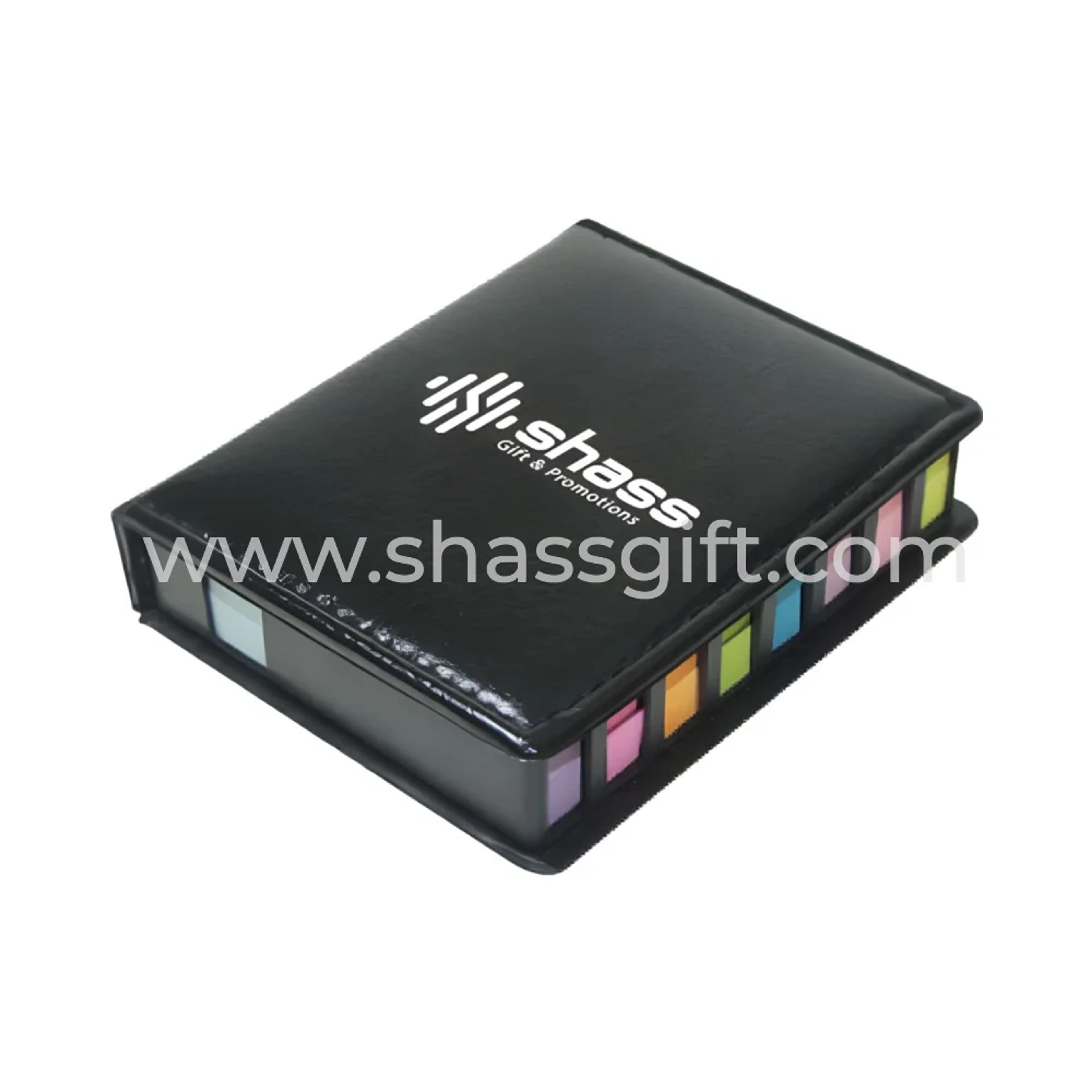 Promotional Pad &amp; Sticky Note With Leather Case