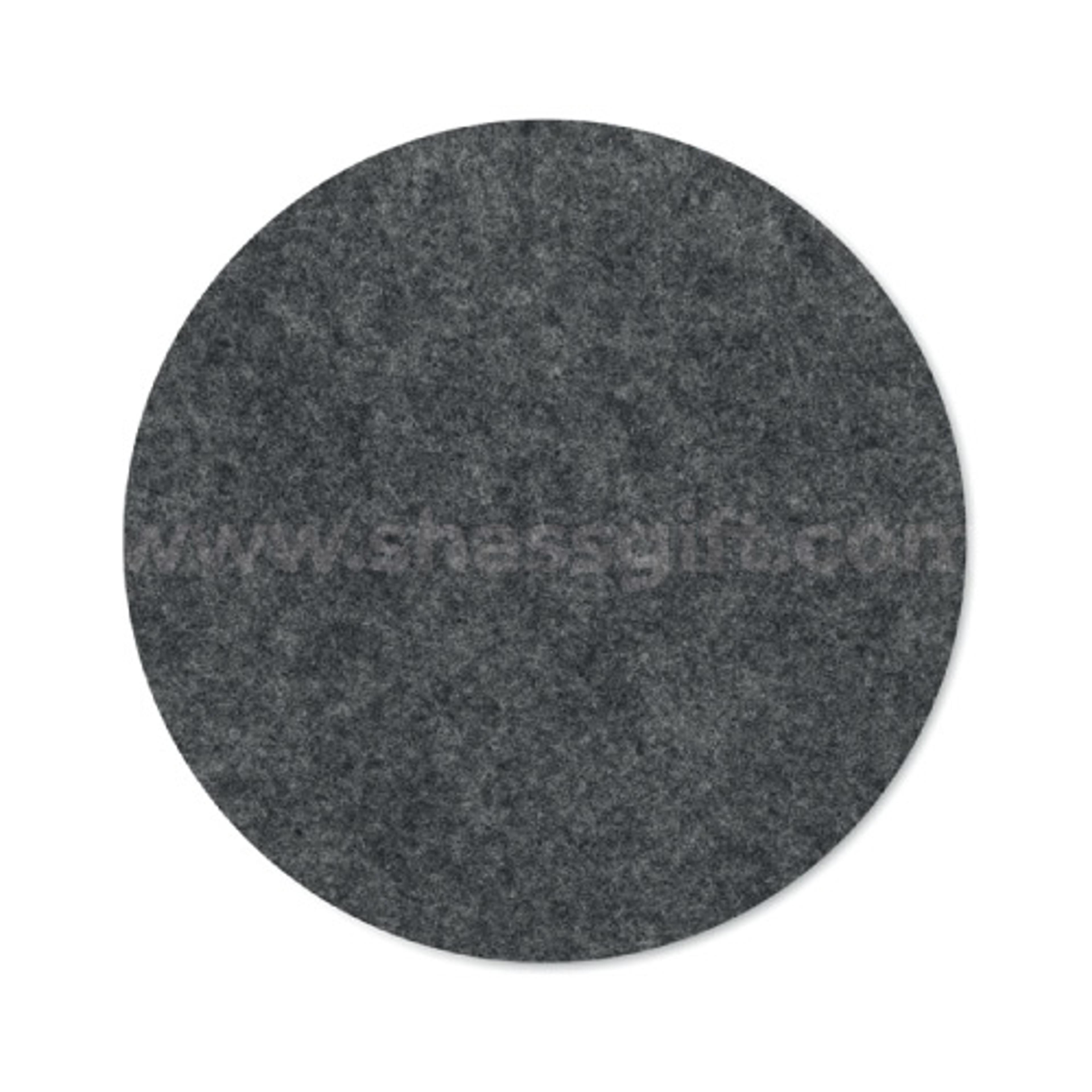 Round Coaster in Rpet Felt