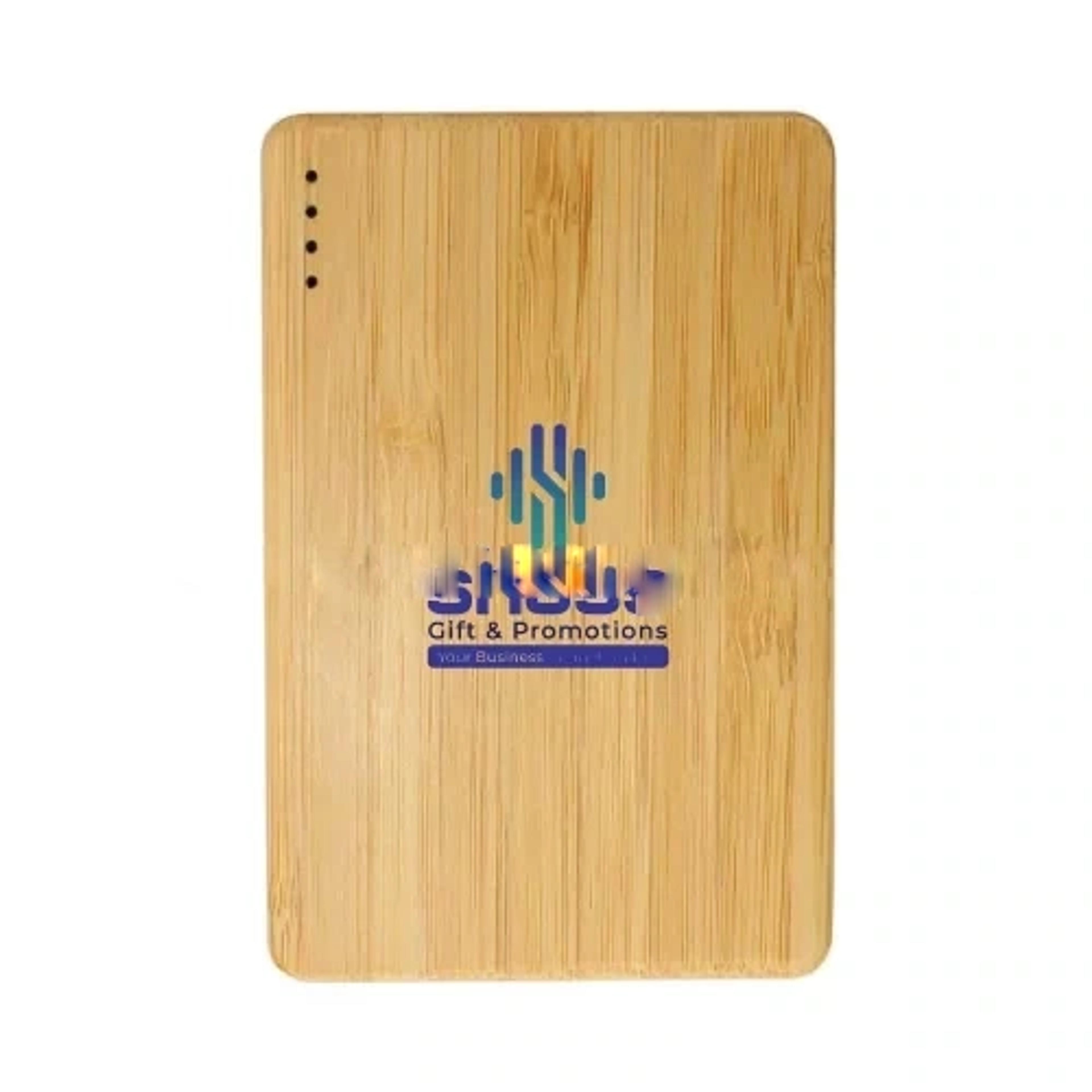 Bamboo Powerbank 5000 mAh Type C Input and Output