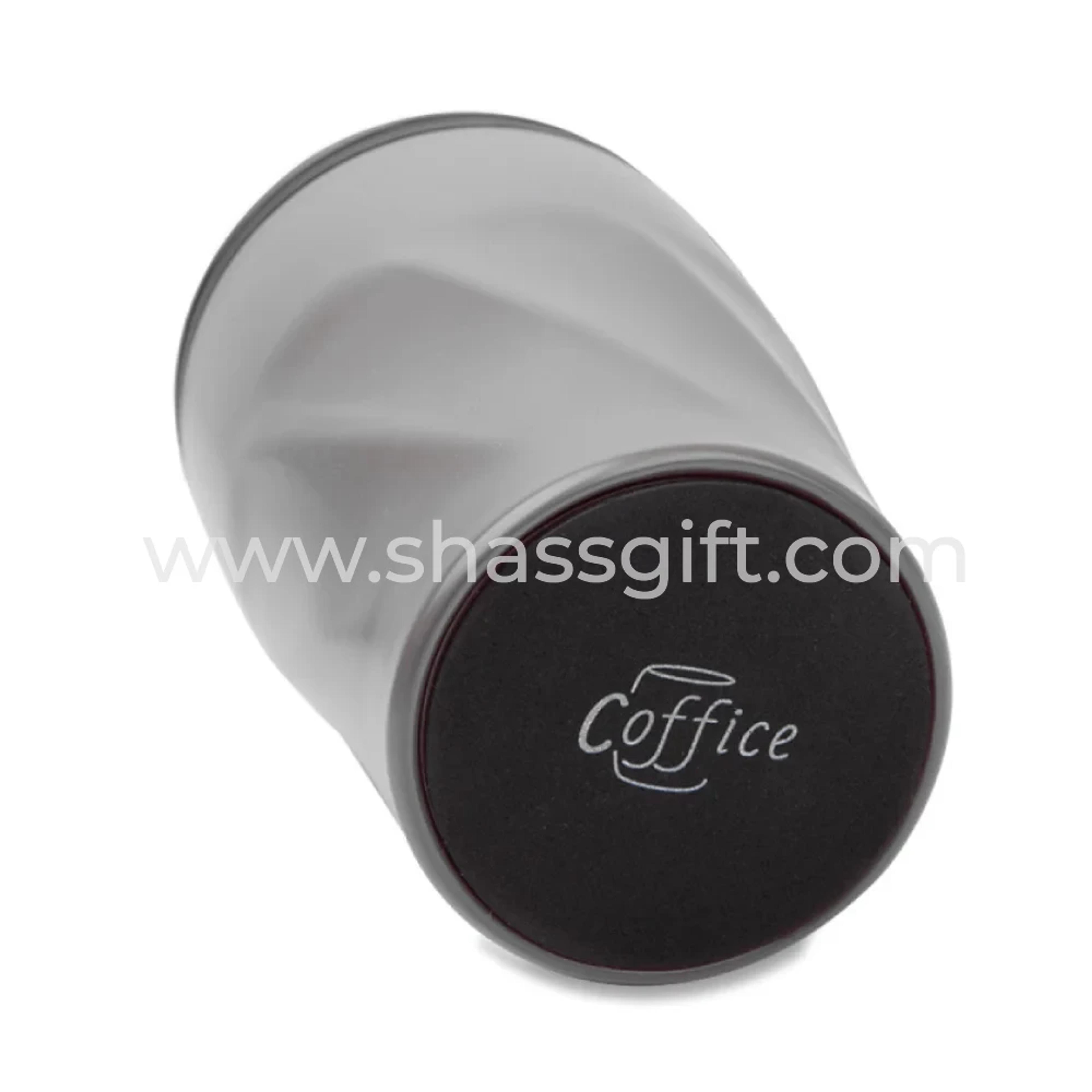 12 Oz Twisted Design Coffee Tumbler