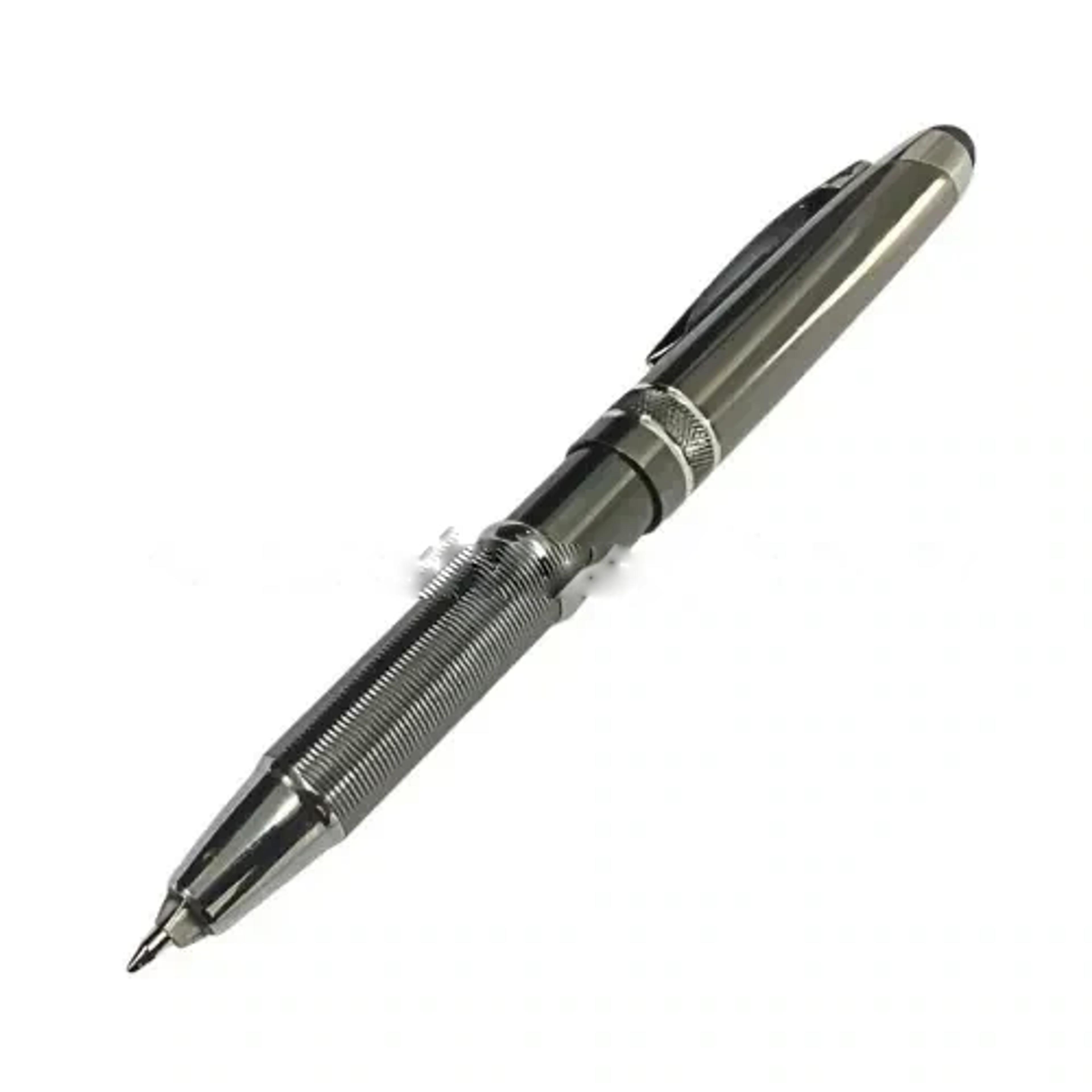 Twist Flash Metal Pen With Stylus