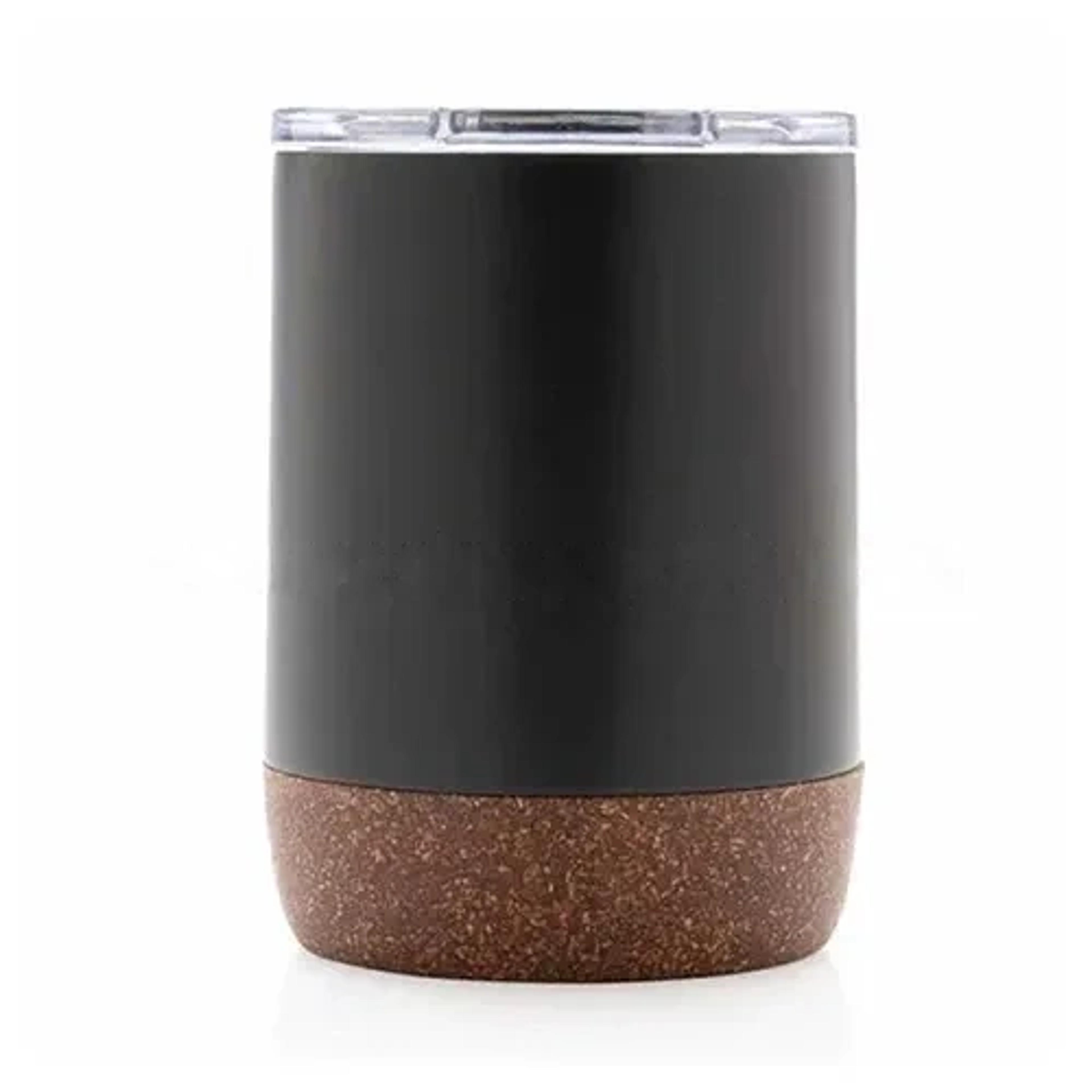 Vacuum Insulated Cork Coffee Mug