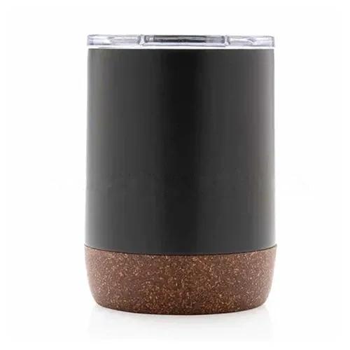 Vacuum Insulated Cork Coffee Mug