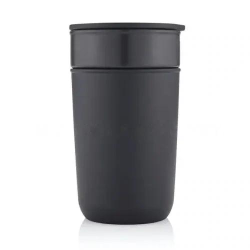 Premium Ceramic Tumbler With Recycled Protective Sleeve