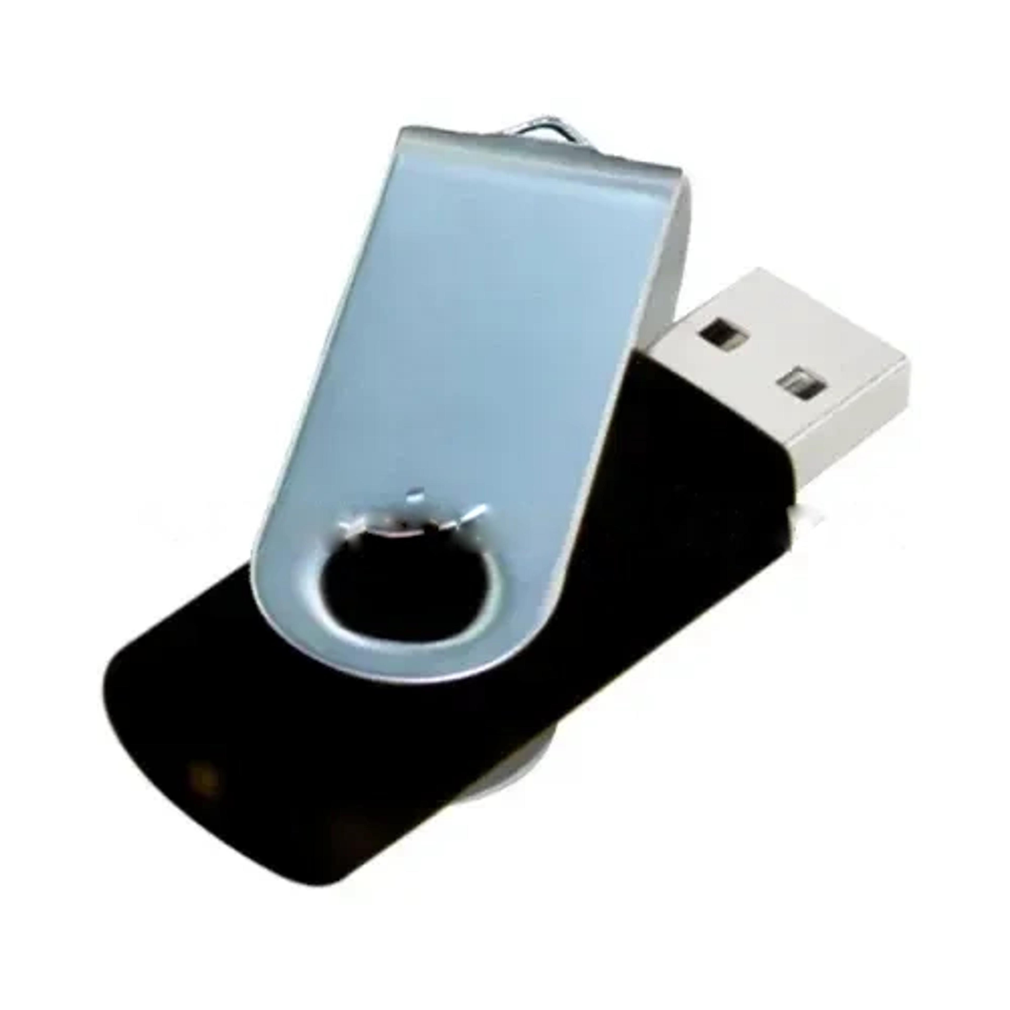 Silver Swivel USB