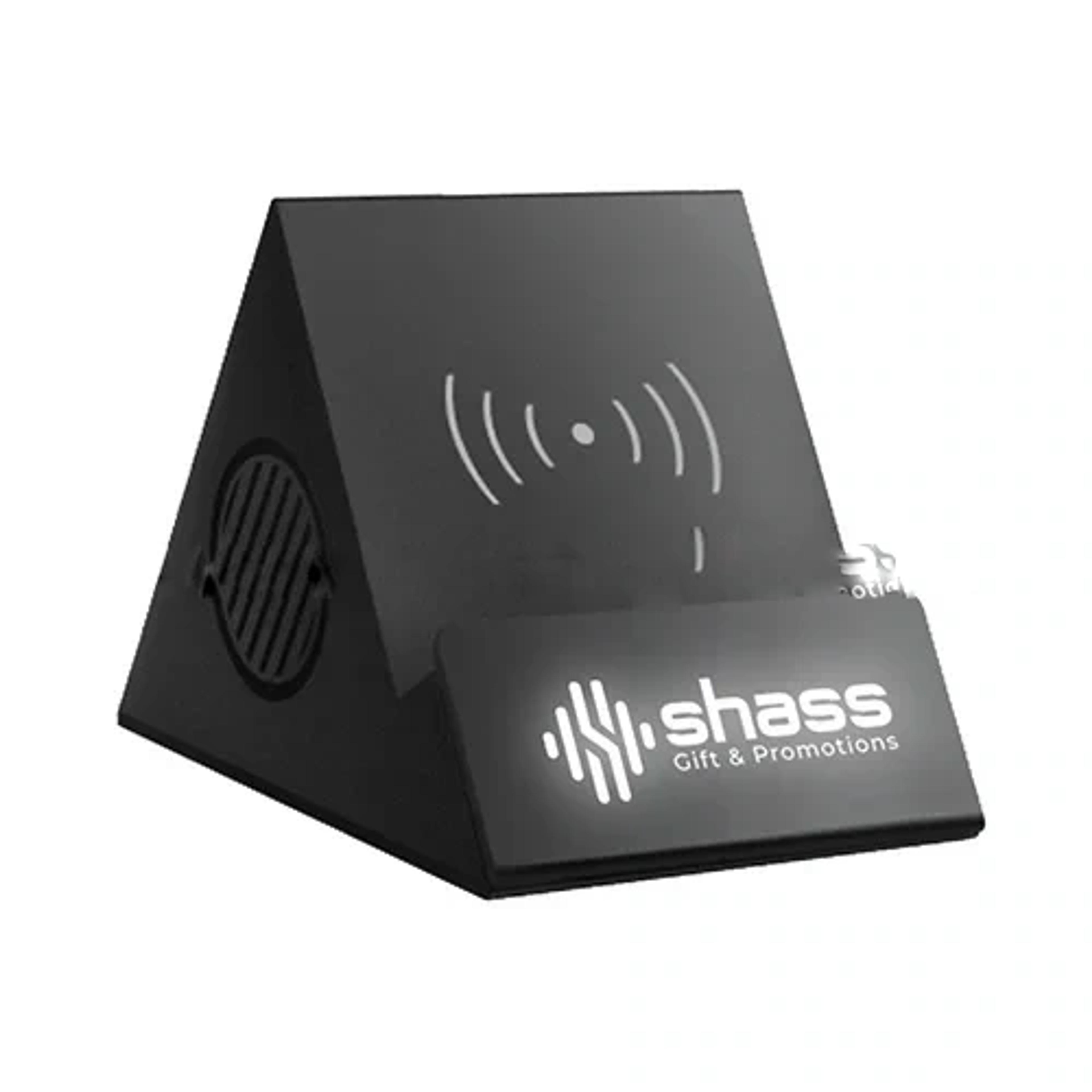 Bluetooth Speaker With Wireless Charger