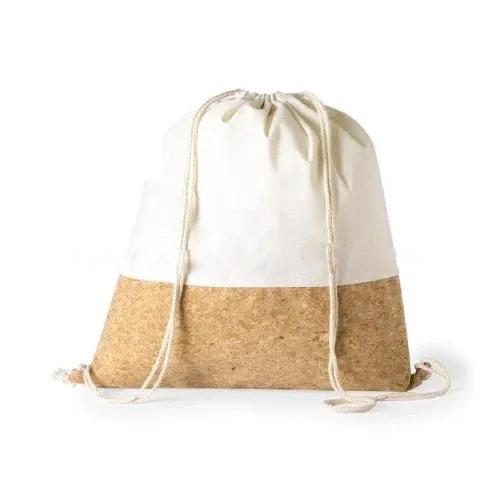 Recycled Cotton & Cork Drawstring Bag