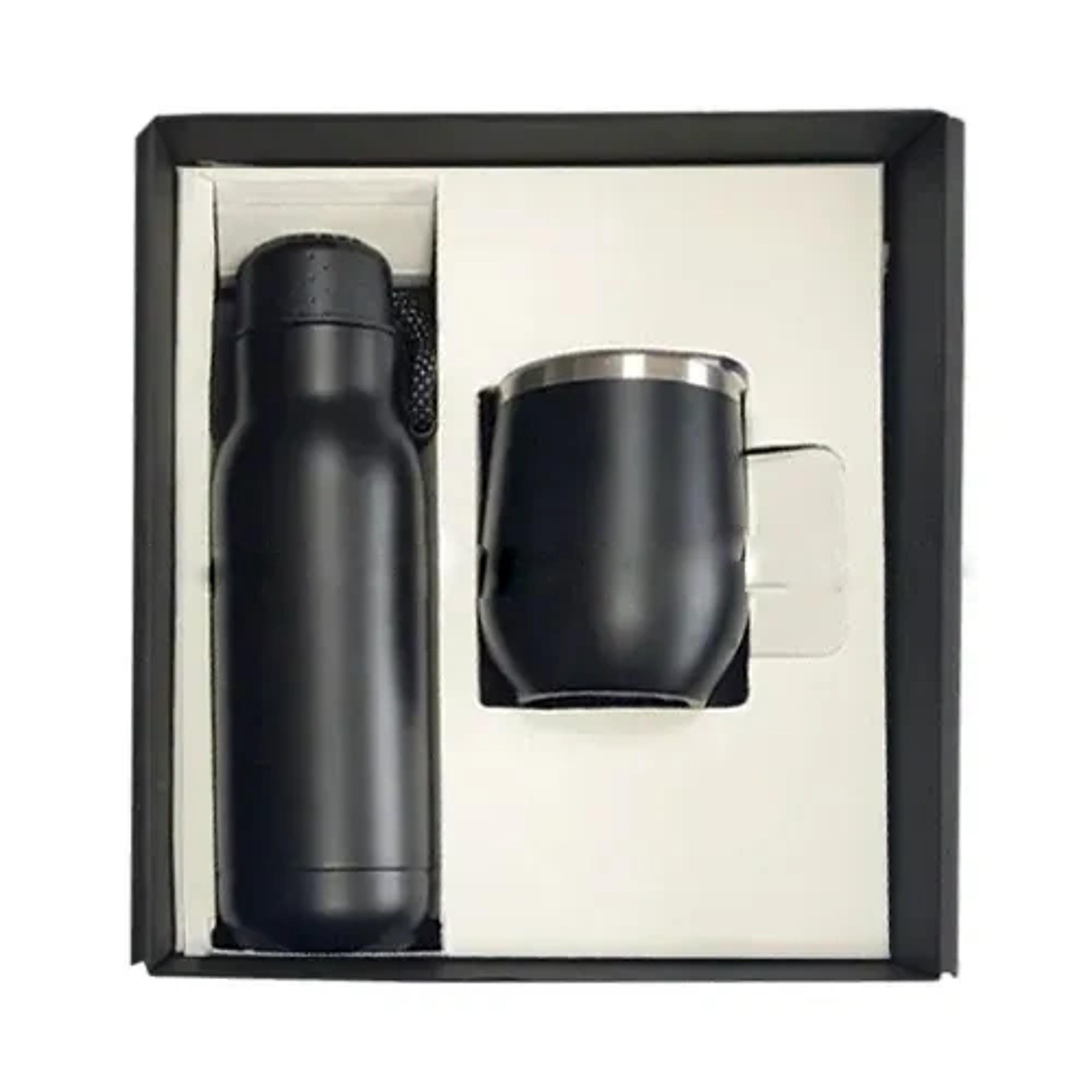 Double Wall Vacuum Bottle & Double Wall Mug