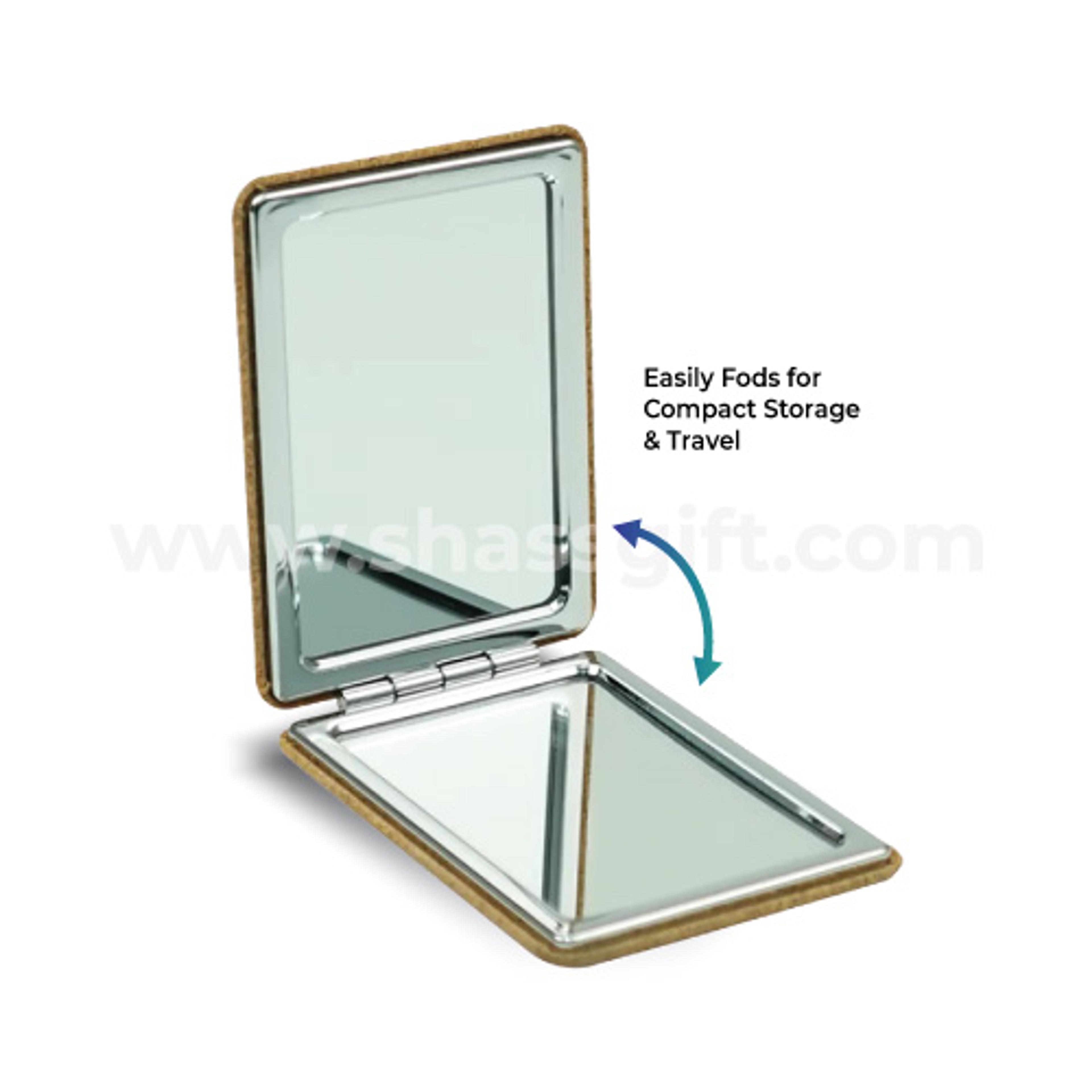 RECTANGLE POCKET MIRROR