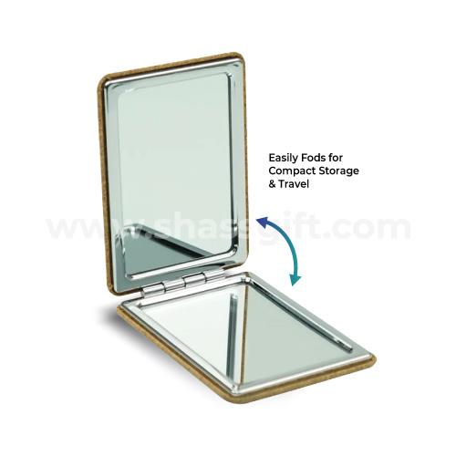 RECTANGLE POCKET MIRROR