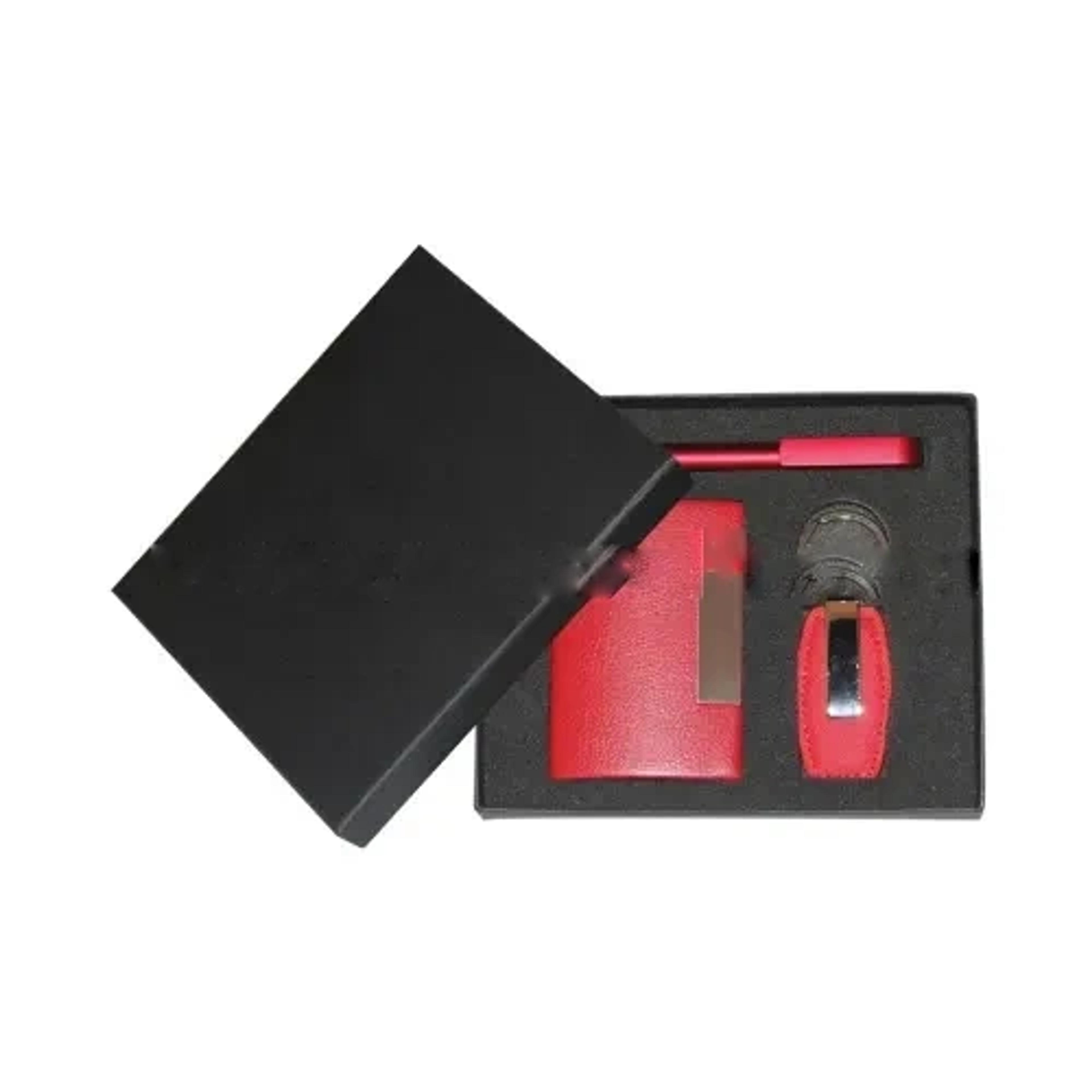 Card Holder, Keychain & Pen Set 3