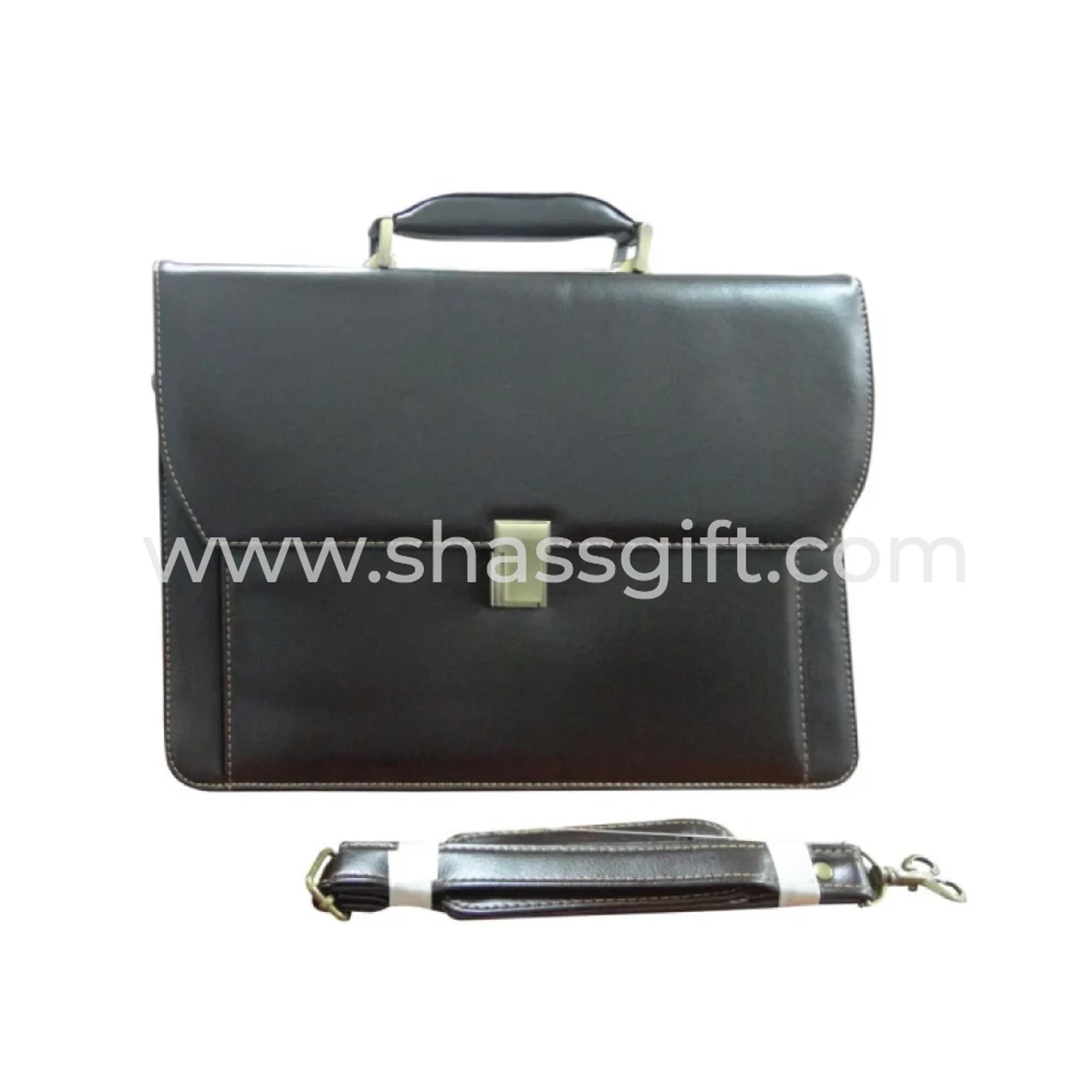 Dark Brown Document Bag