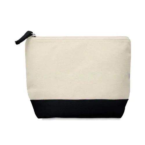 Cotton Canvas Zipper Pouch
