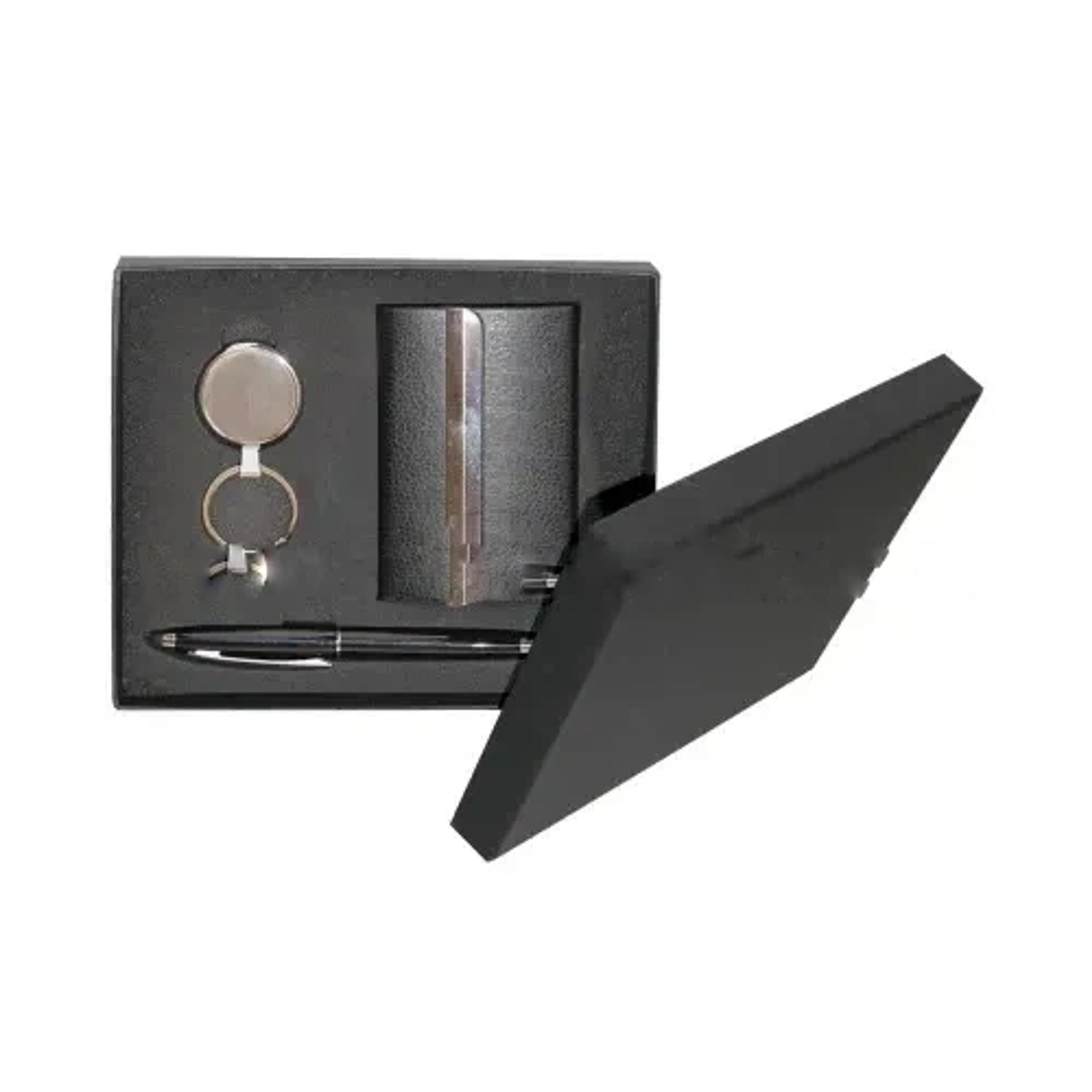 Card Holder, Keychain & Pen Set 4