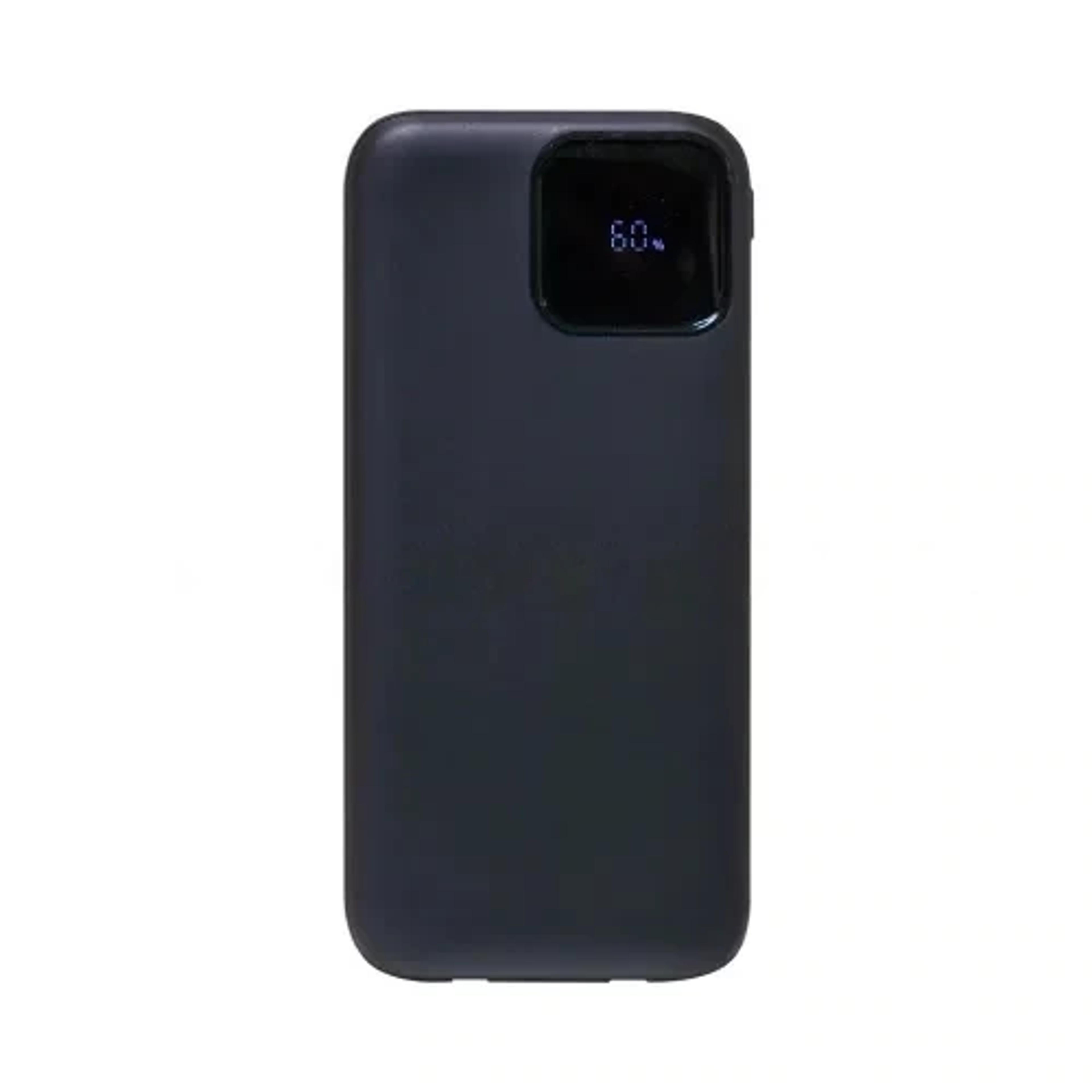 10000 mAh Dual Cable Power Bank With Digital Display