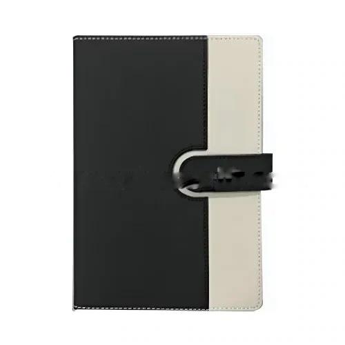 Dual Tone PU Covered Notebook