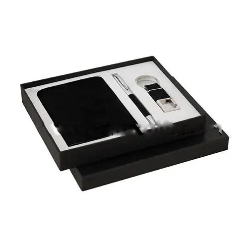 Passport Holder, Metal Pen And Key Chain