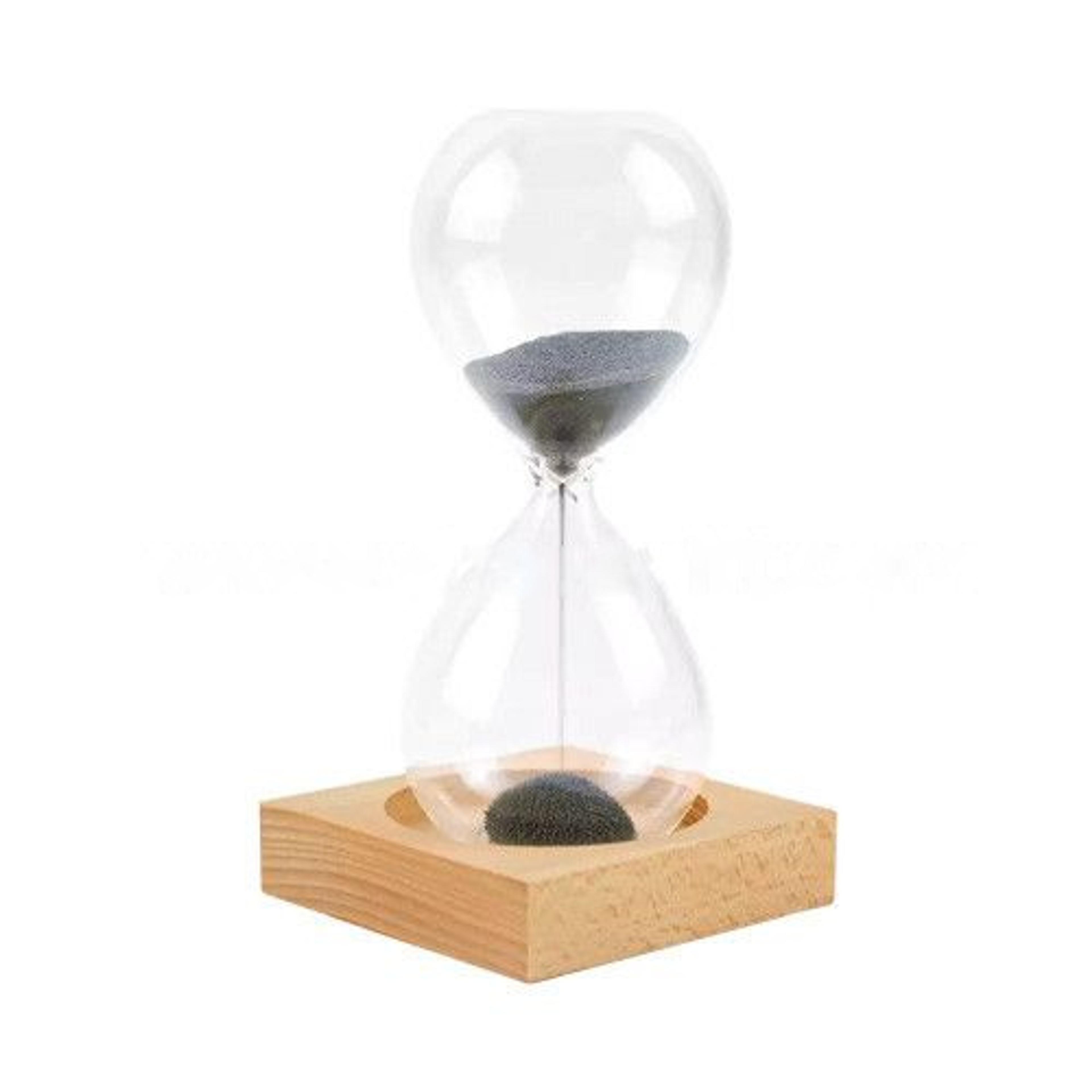 Magnetic Sand Timer with Wooden Base 2 Minutes