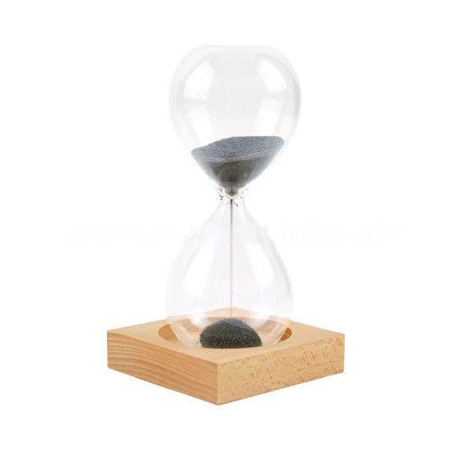 Magnetic Sand Timer with Wooden Base 2 Minutes