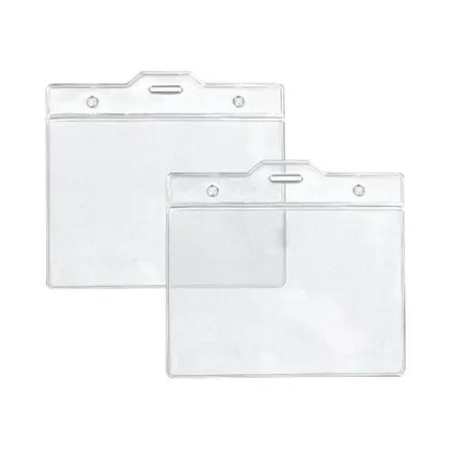 Vertical Plastic ID Card Holder