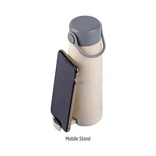 Eco-Neutral Wheat Straw Glass Bottle