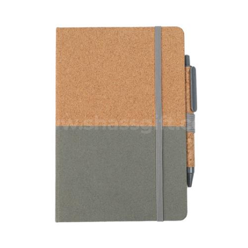 Cork Notebook and Pen Set