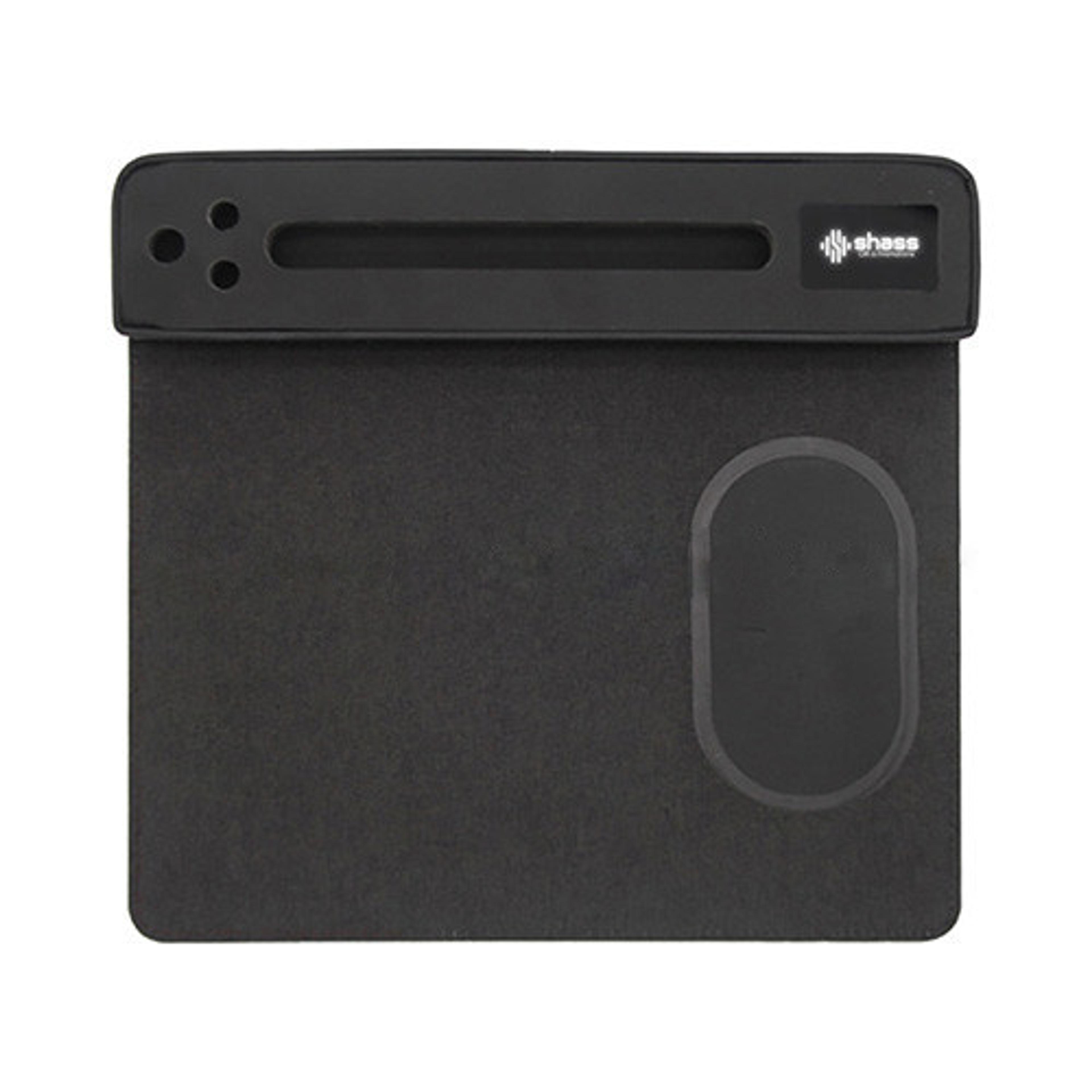 Light-Up Logo Wireless Charging Mouse Pad