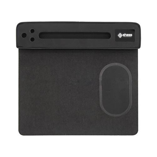 Light-Up Logo Wireless Charging Mouse Pad