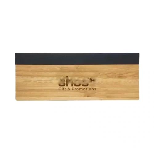 Bamboo Pen Box with Velvet Interior