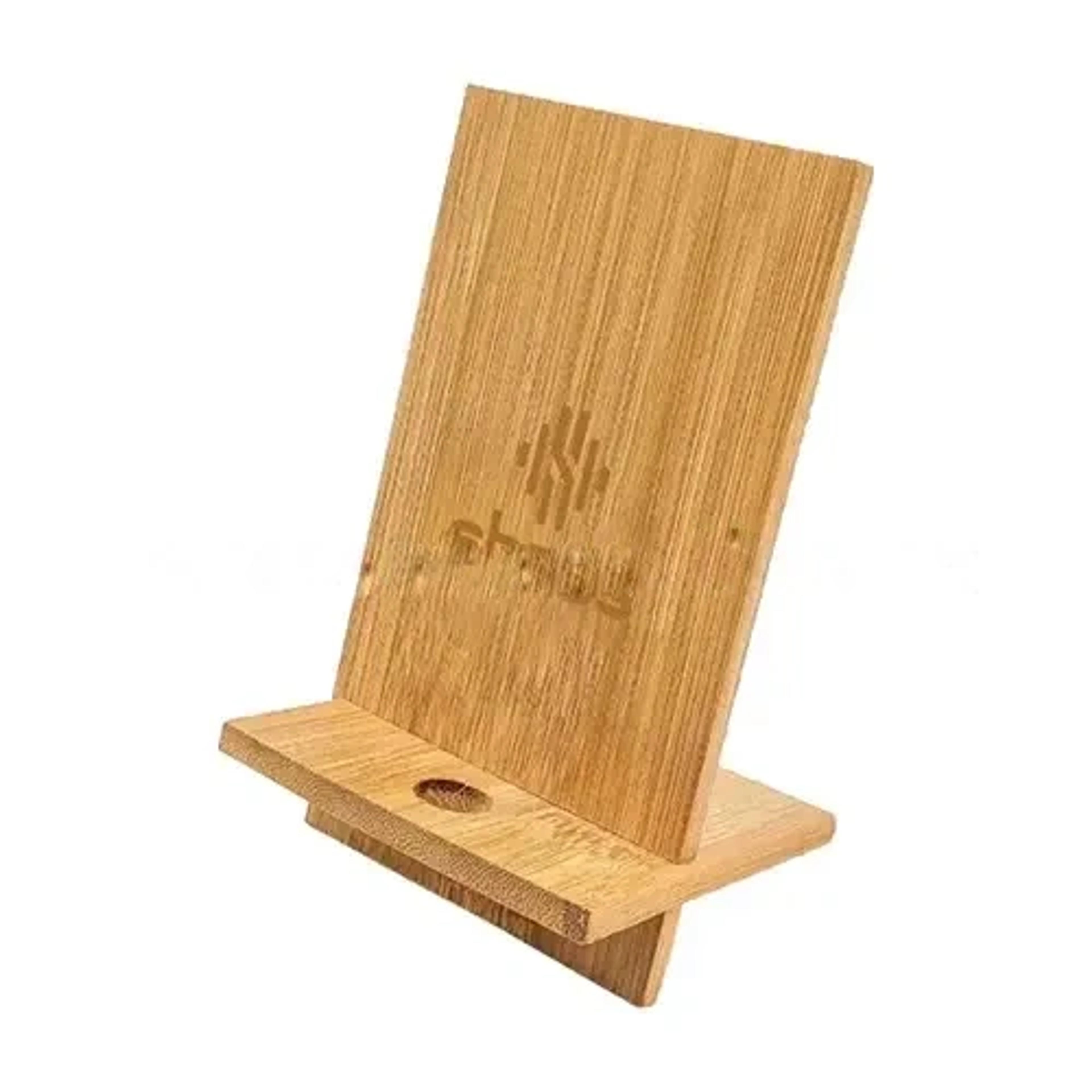 Eco-friendly Bamboo Mobile Holder And Stand