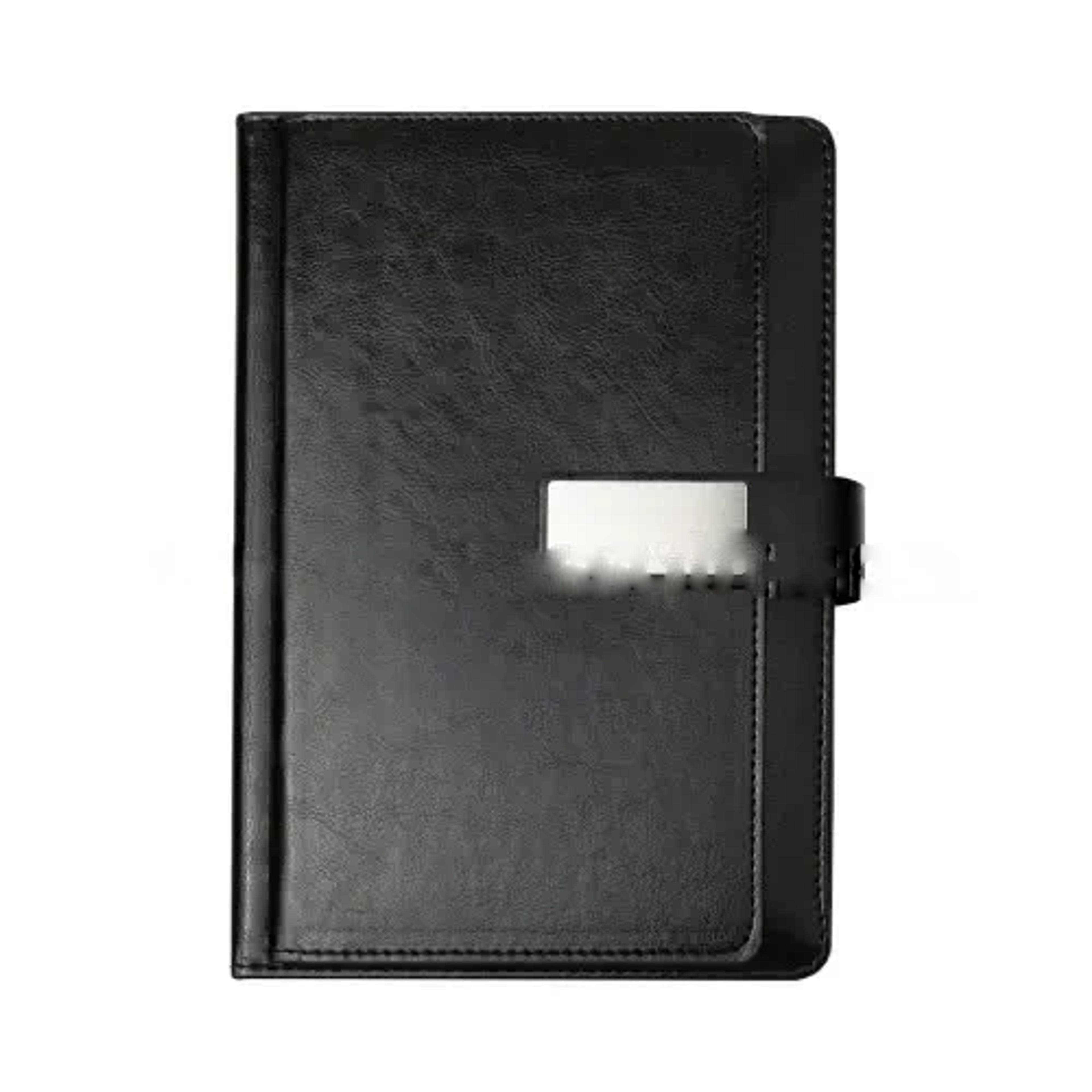 Soft Thermal Pu Notebook With Card Slots& Magnetic Closure