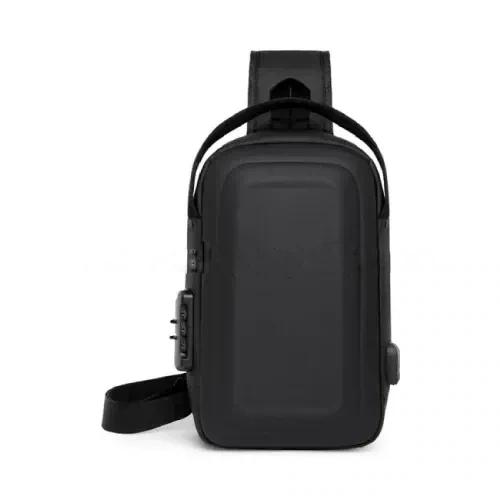 Fashion Travel Shoulder Sling Crossbody Bag with USB Port