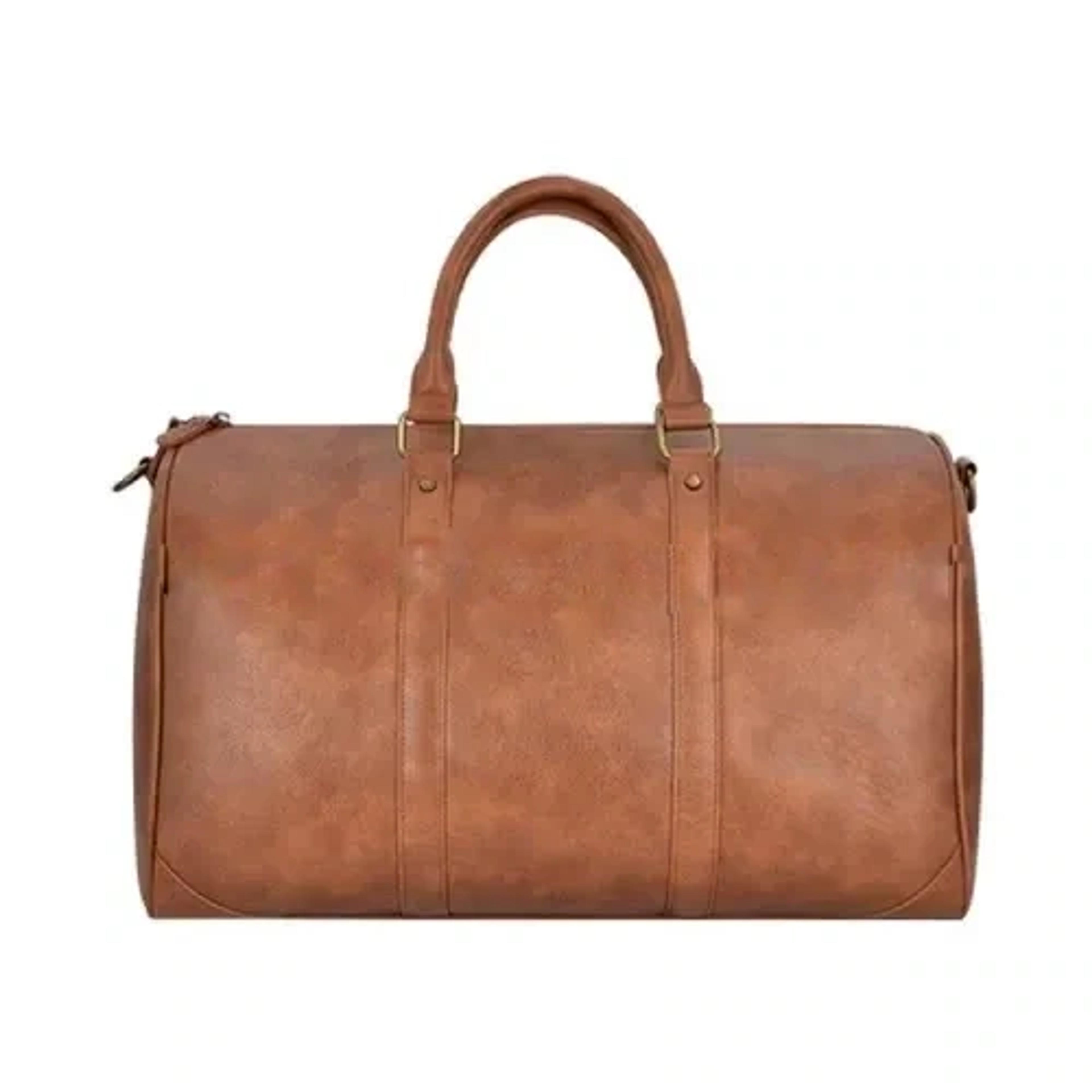 Premium Leatherette Duffle Bag