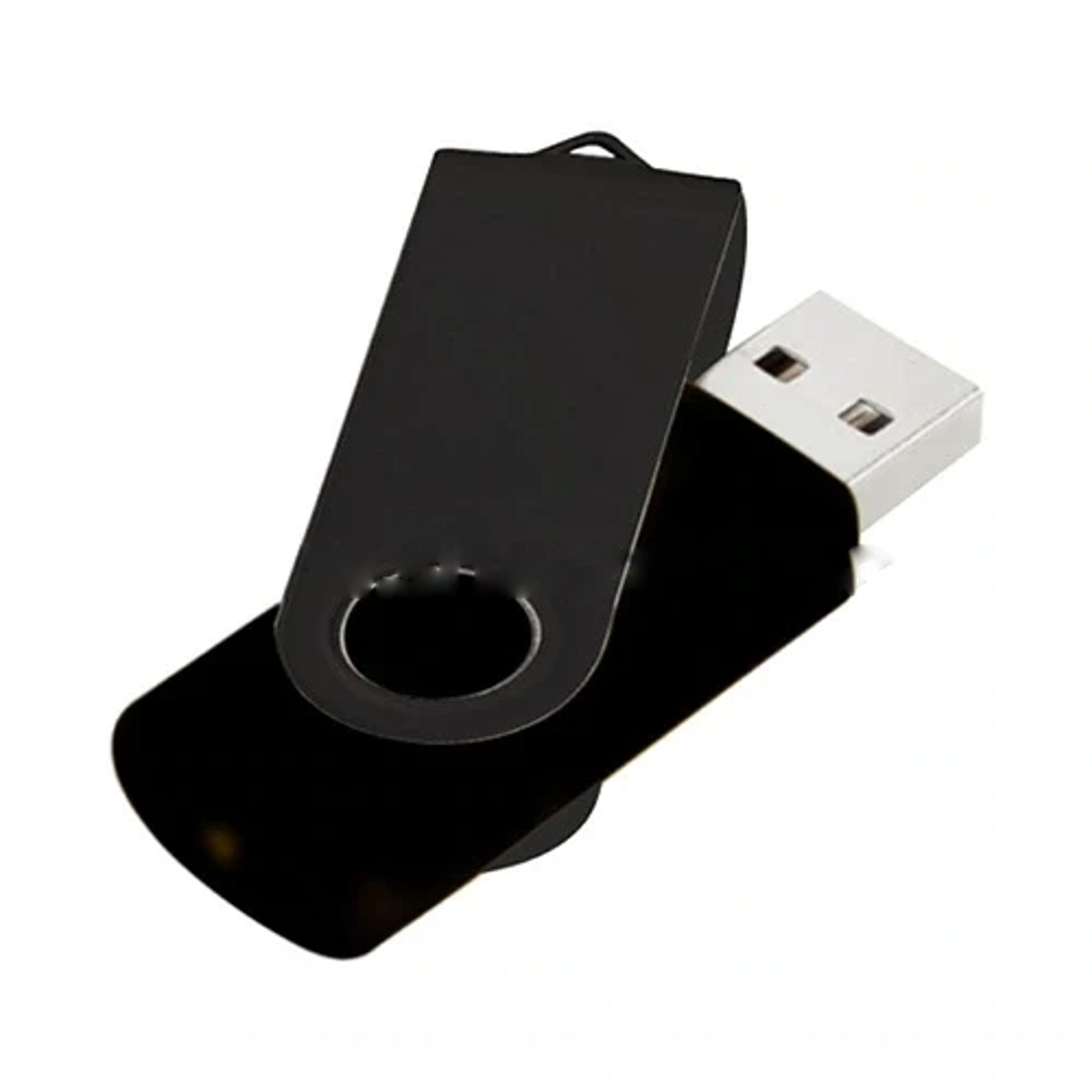 Black Swivel USB