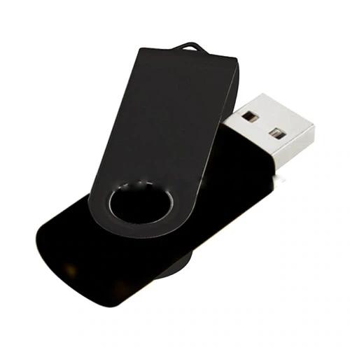 Black Swivel USB