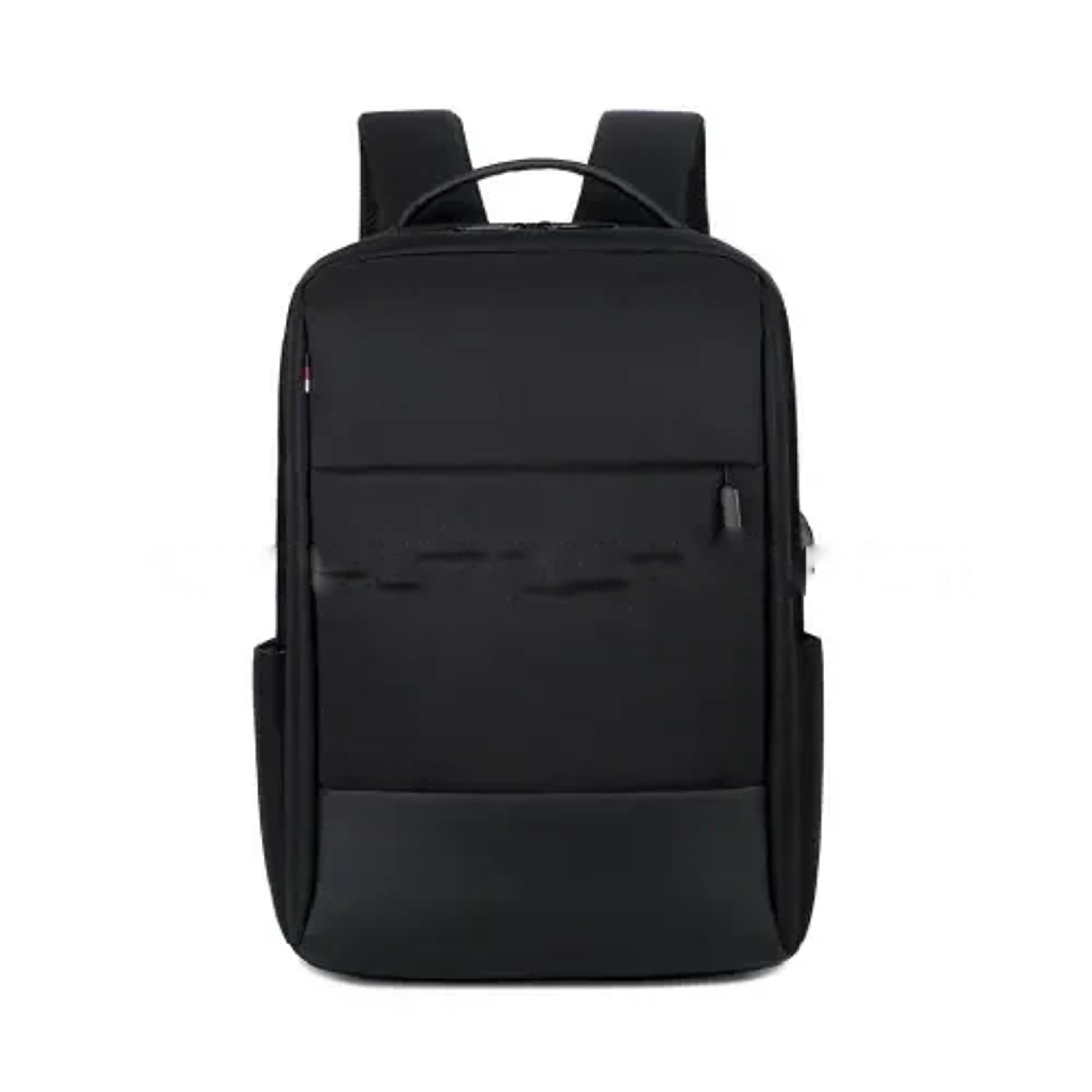 Leather & Fabric Backpack