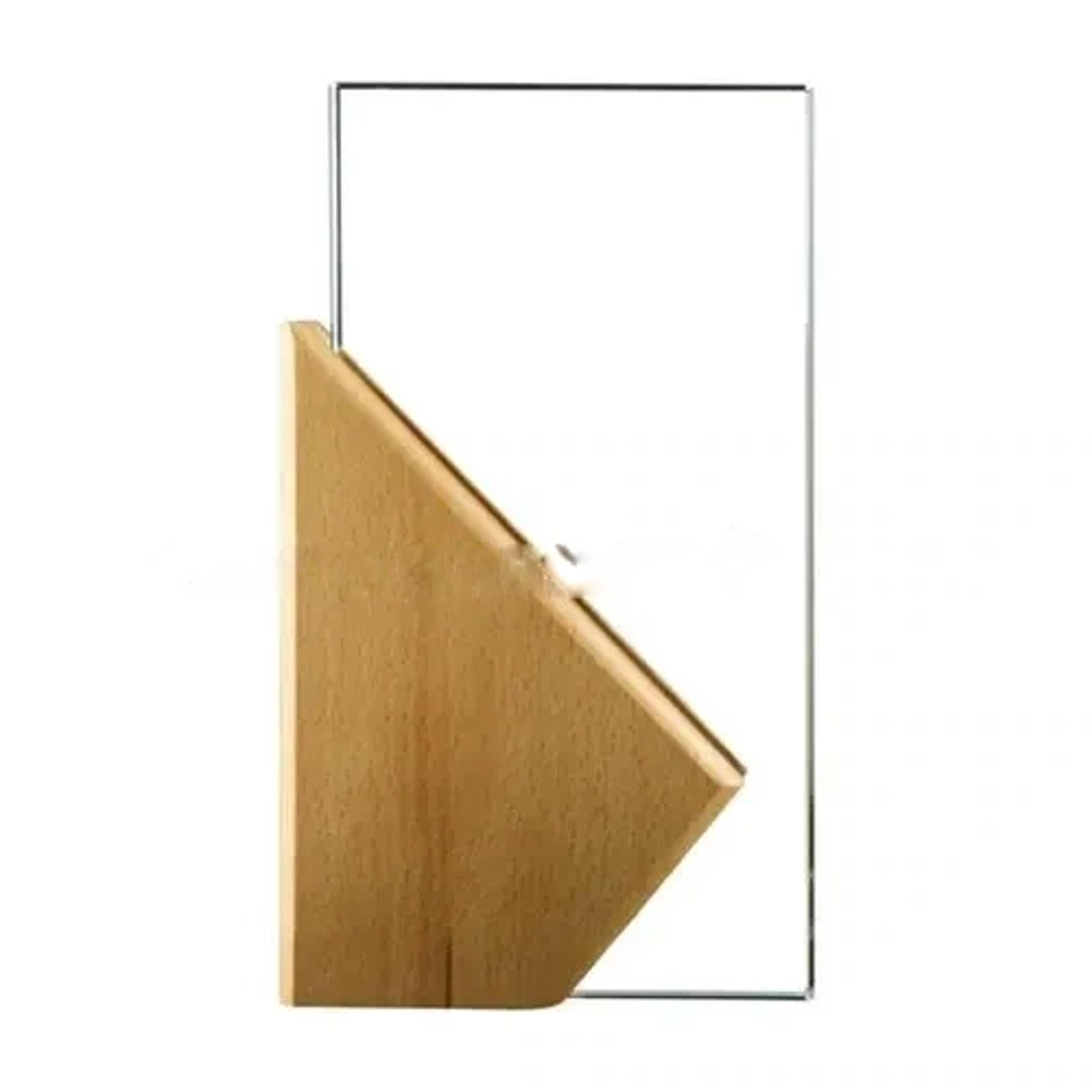 Rectangle Wooden Crystal Awards
