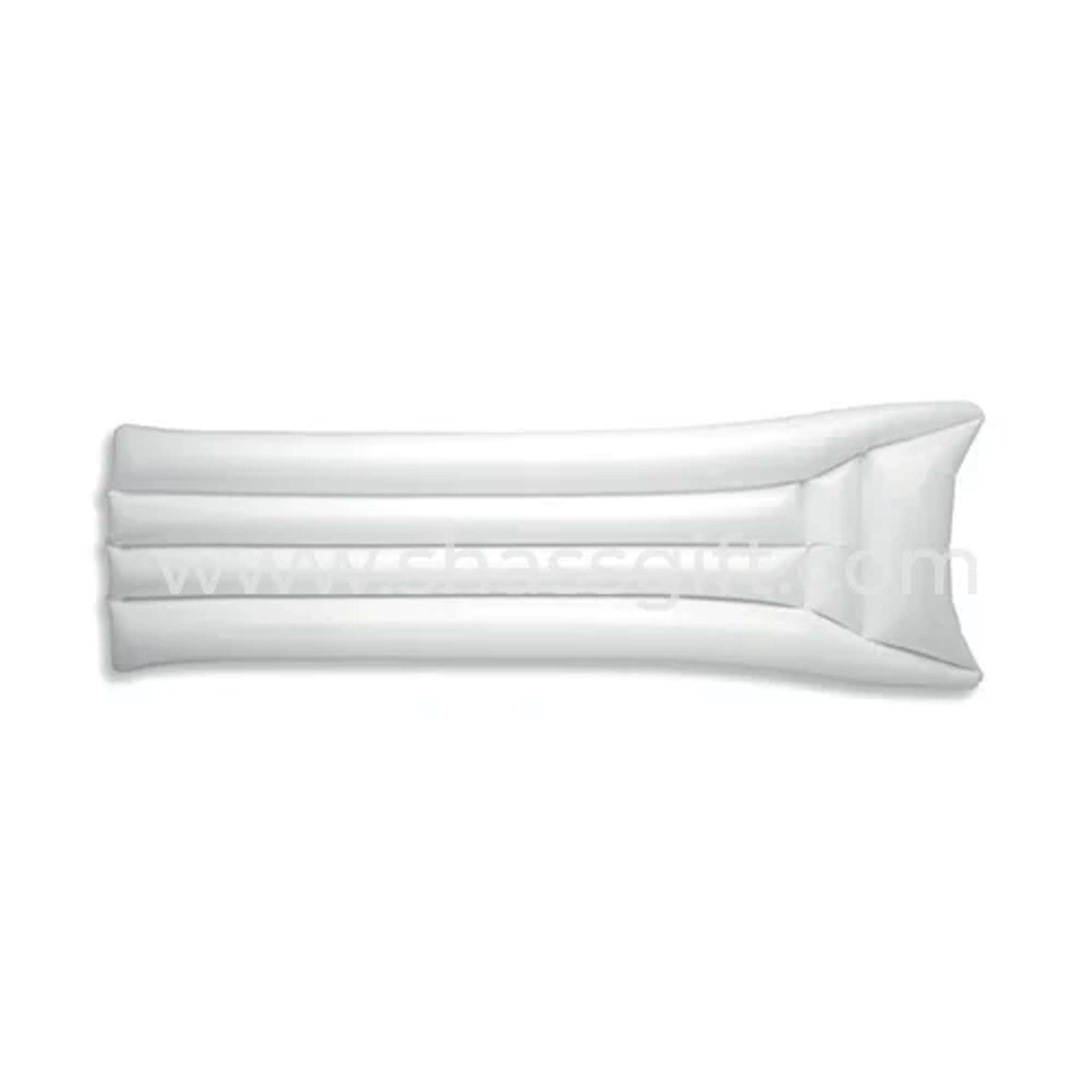 PVC Mattress Beach Solid White