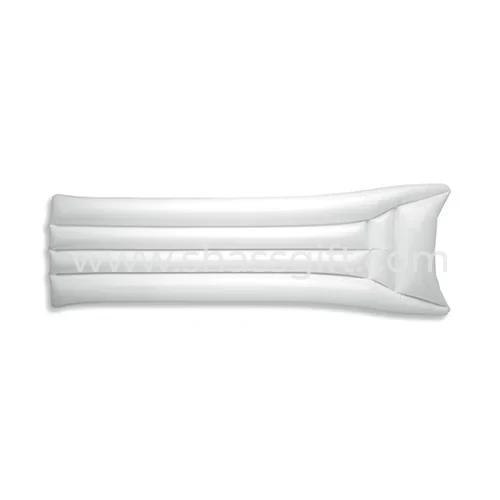 PVC Mattress Beach Solid White