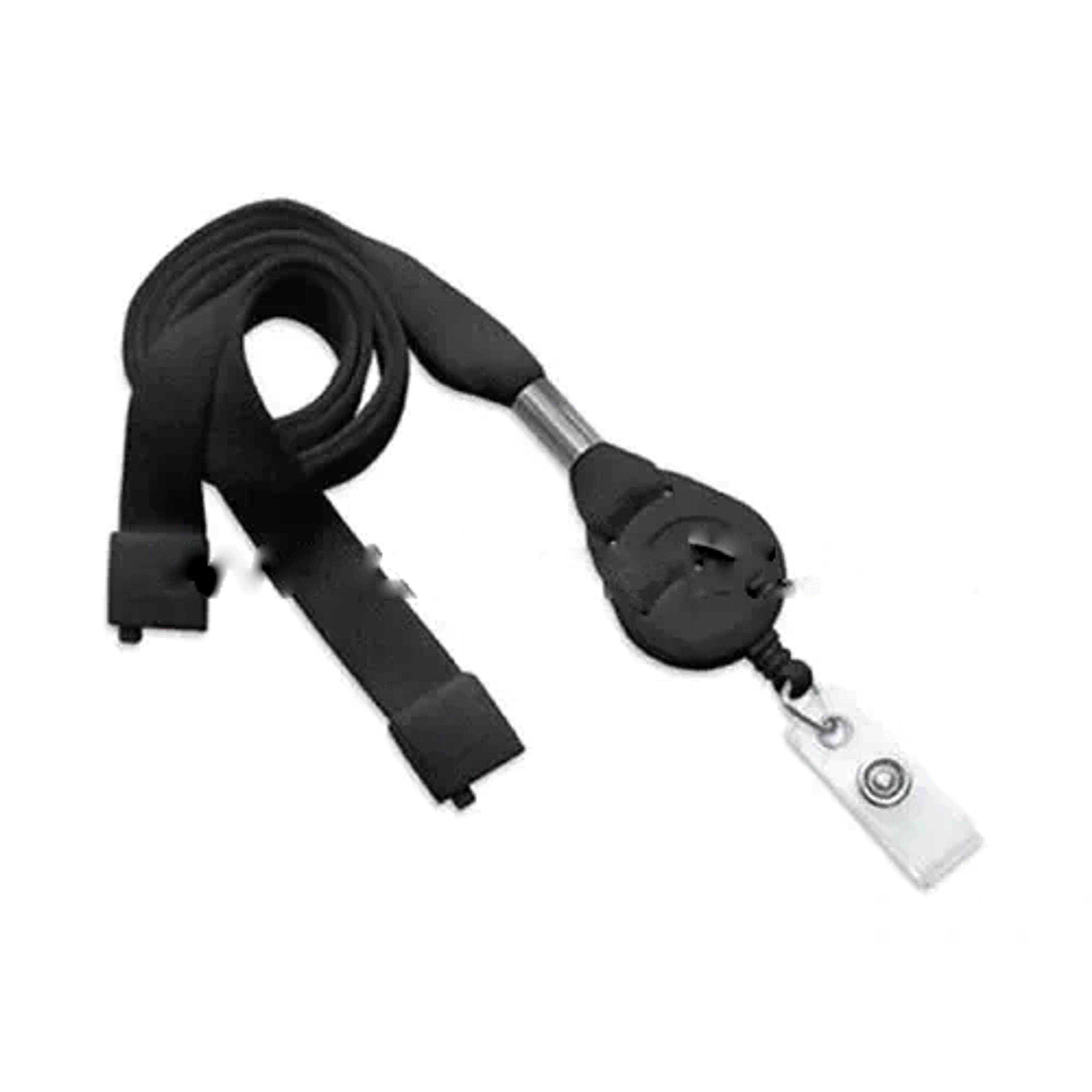 Lanyard With Reel Badge & Safety Lock