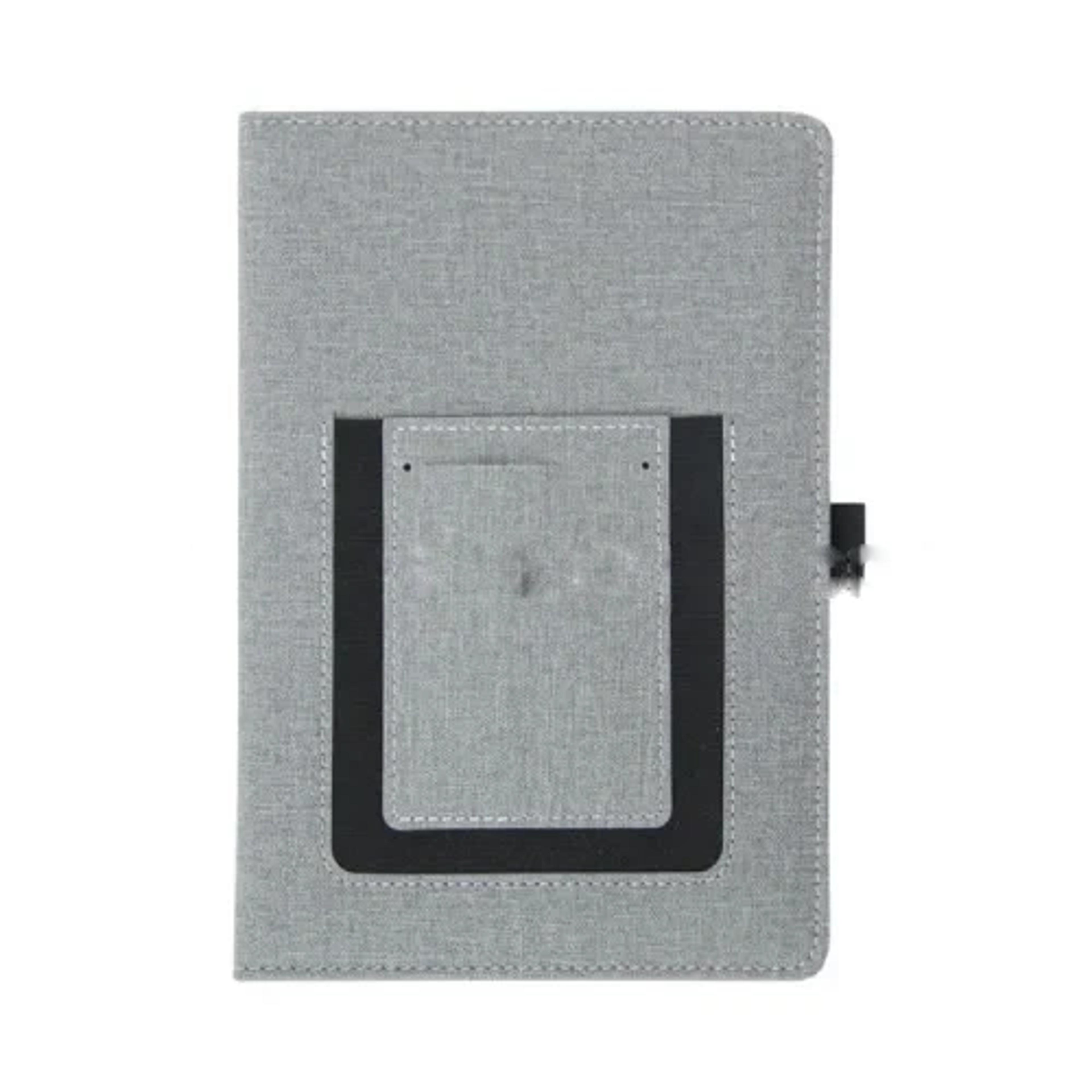 Front Cover With Phone Pocket Notebook