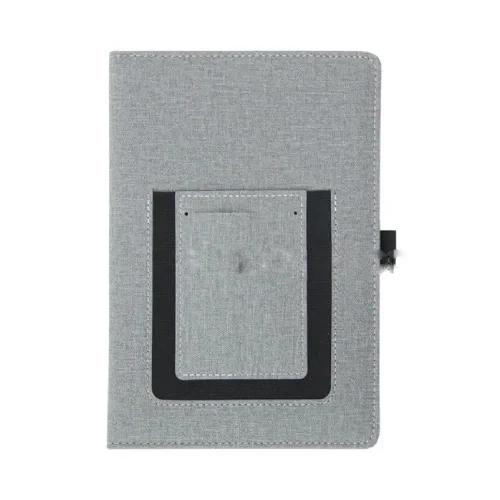 Front Cover With Phone Pocket Notebook