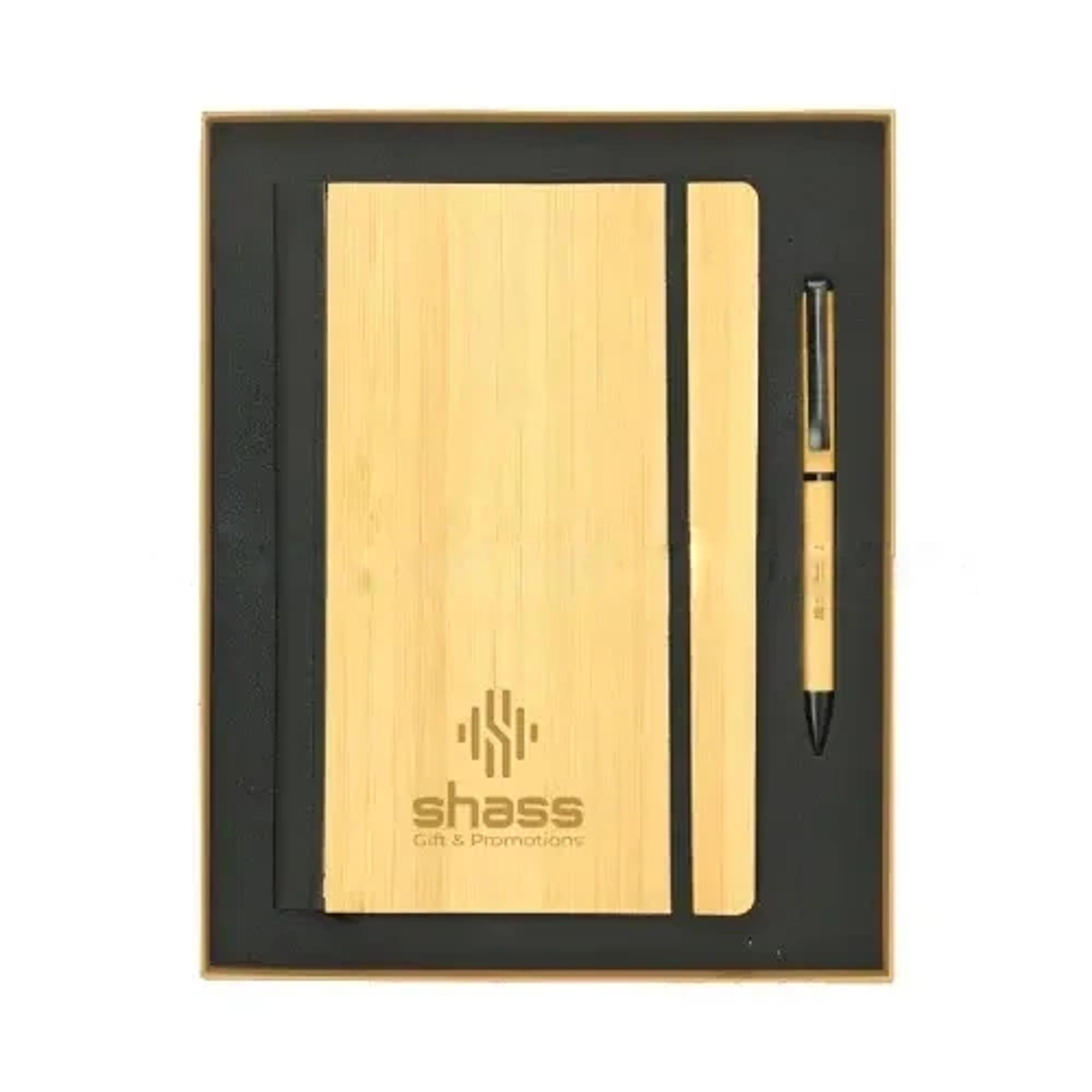 Bamboo Notebook Set